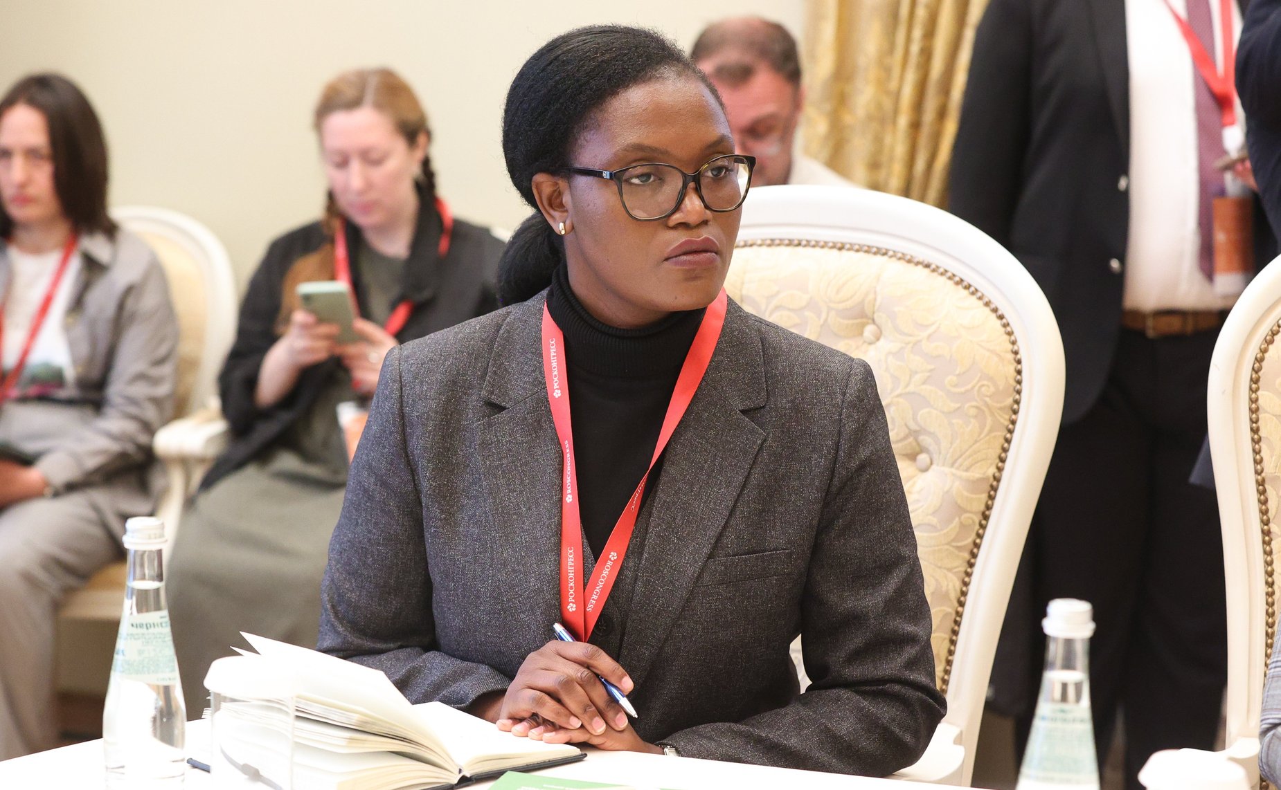 Встреча Валентины Матвиенко с Председателем Ассамблеи Республики Мозамбик Маргаридой Талапой