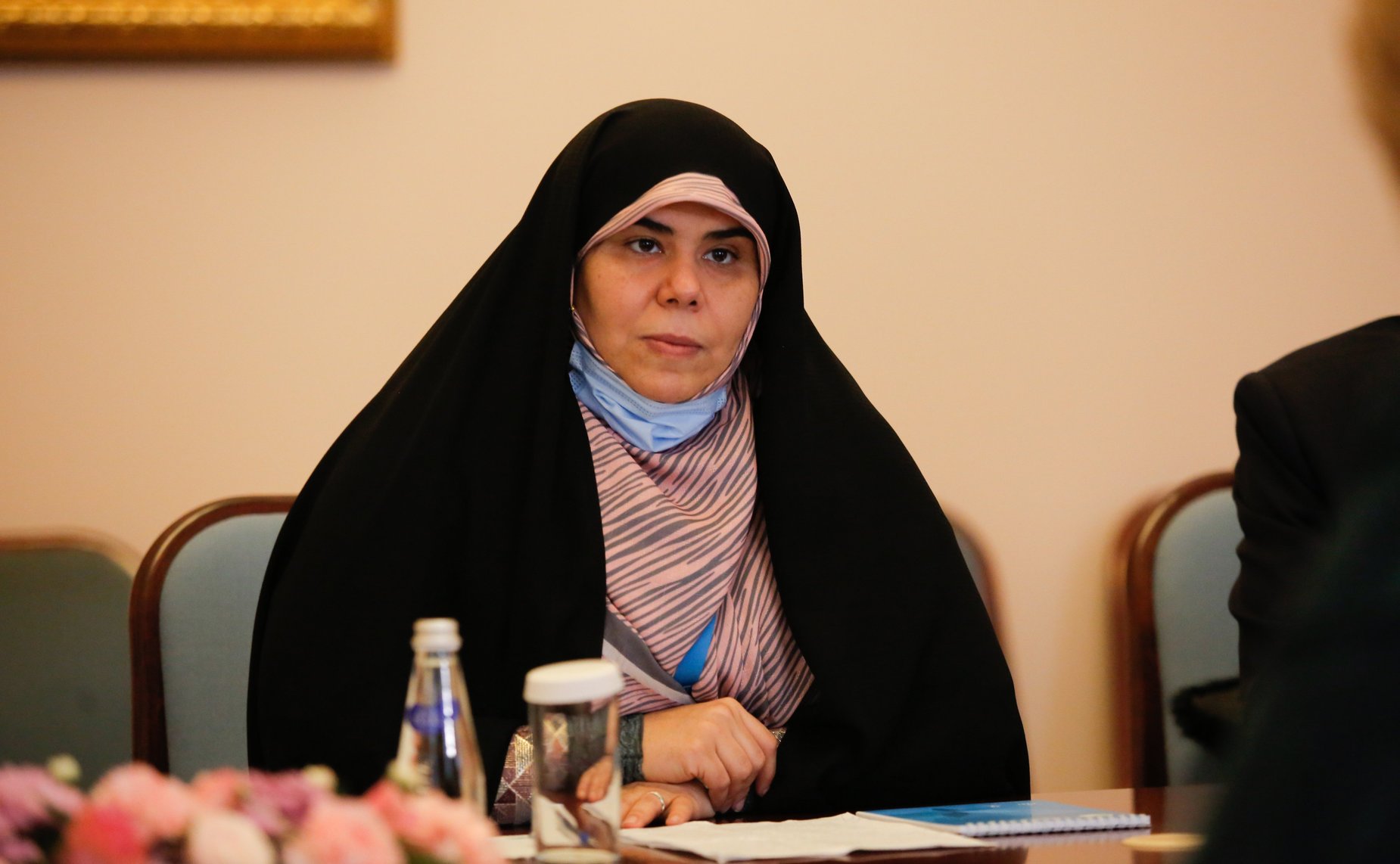 Встреча председателя Комитета СФ по науке, образованию и культуре Лилии Гумеровой с председателем Комитета по делам семьи и женщин Собрания Исламского Совета Исламской Республики Иран Фатимой Гасемпур