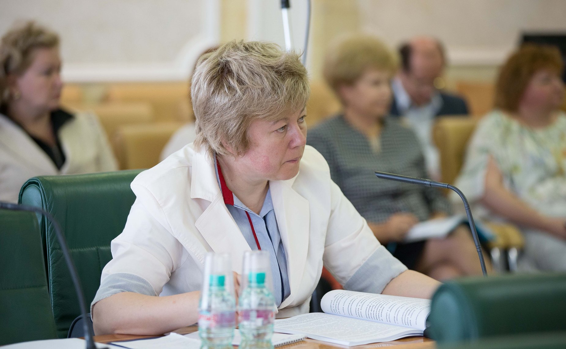 О. Тимофеева Заседание Комитета СФ по науке, образованию и культуре, на котором рассмотрен вопрос о реализации государственной политики РФ в сфере образования