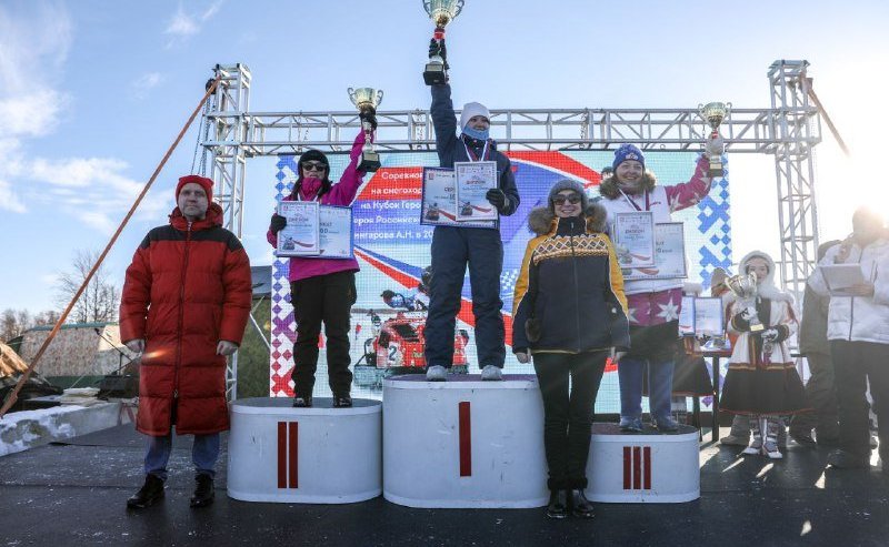 Римма Галушина в ходе поездки в регион приняла участие в традиционном окружном спортивном празднике «Буран- Дей»