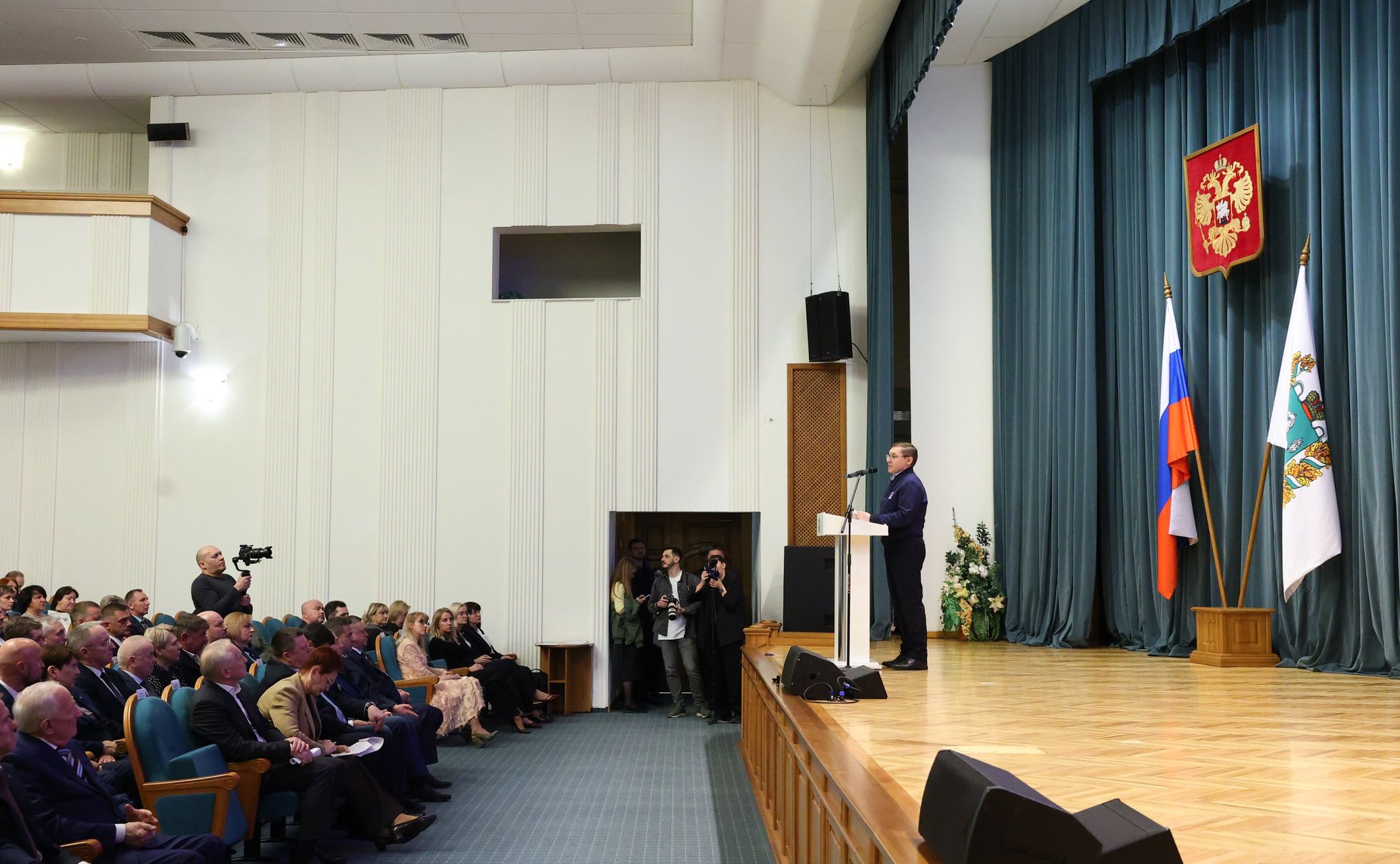 Первый заместитель Председателя Совета Федерации Владимир Якушев принял участие в совещании глав муниципальных образований Томской области, представителей районных и городских дум, сотрудников администраций муниципалитетов и ветеранов муниципальной службы