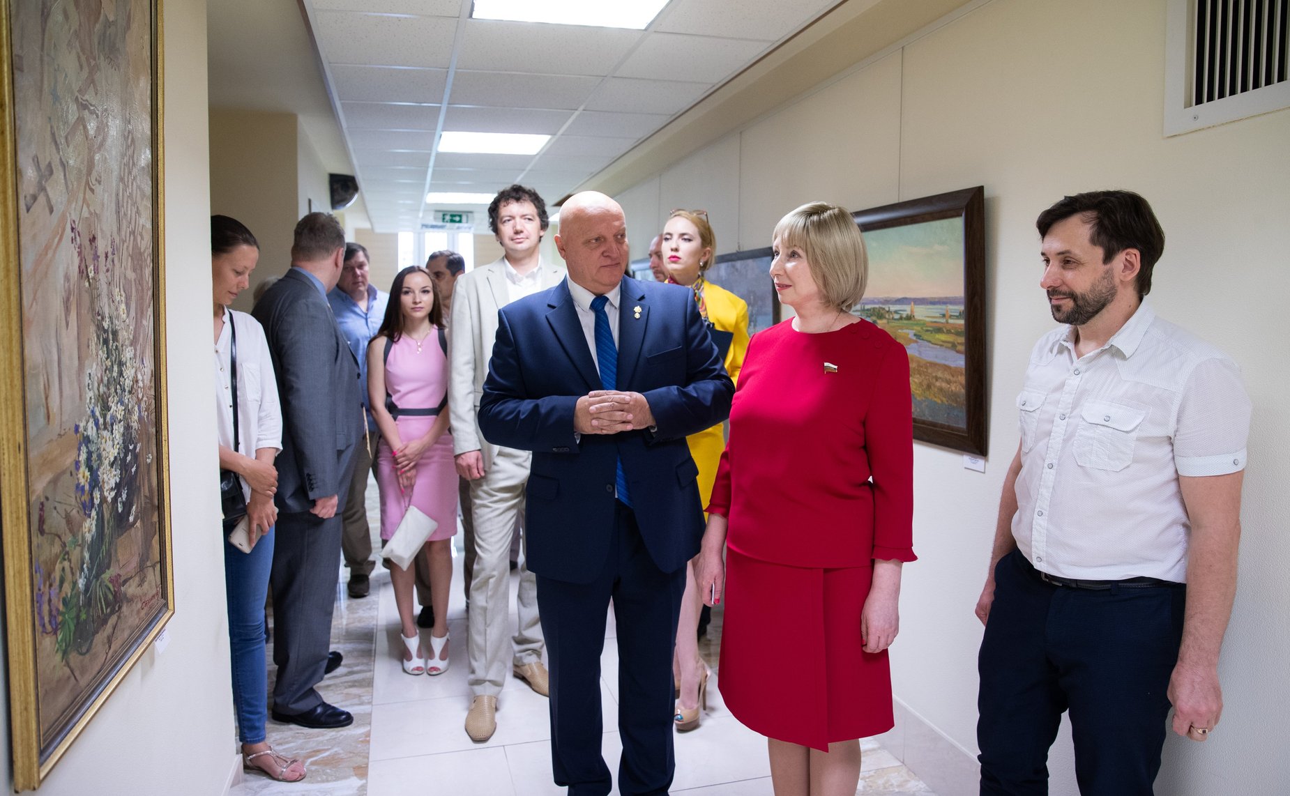 Открытие выставки «Верность» в Совете Федерации