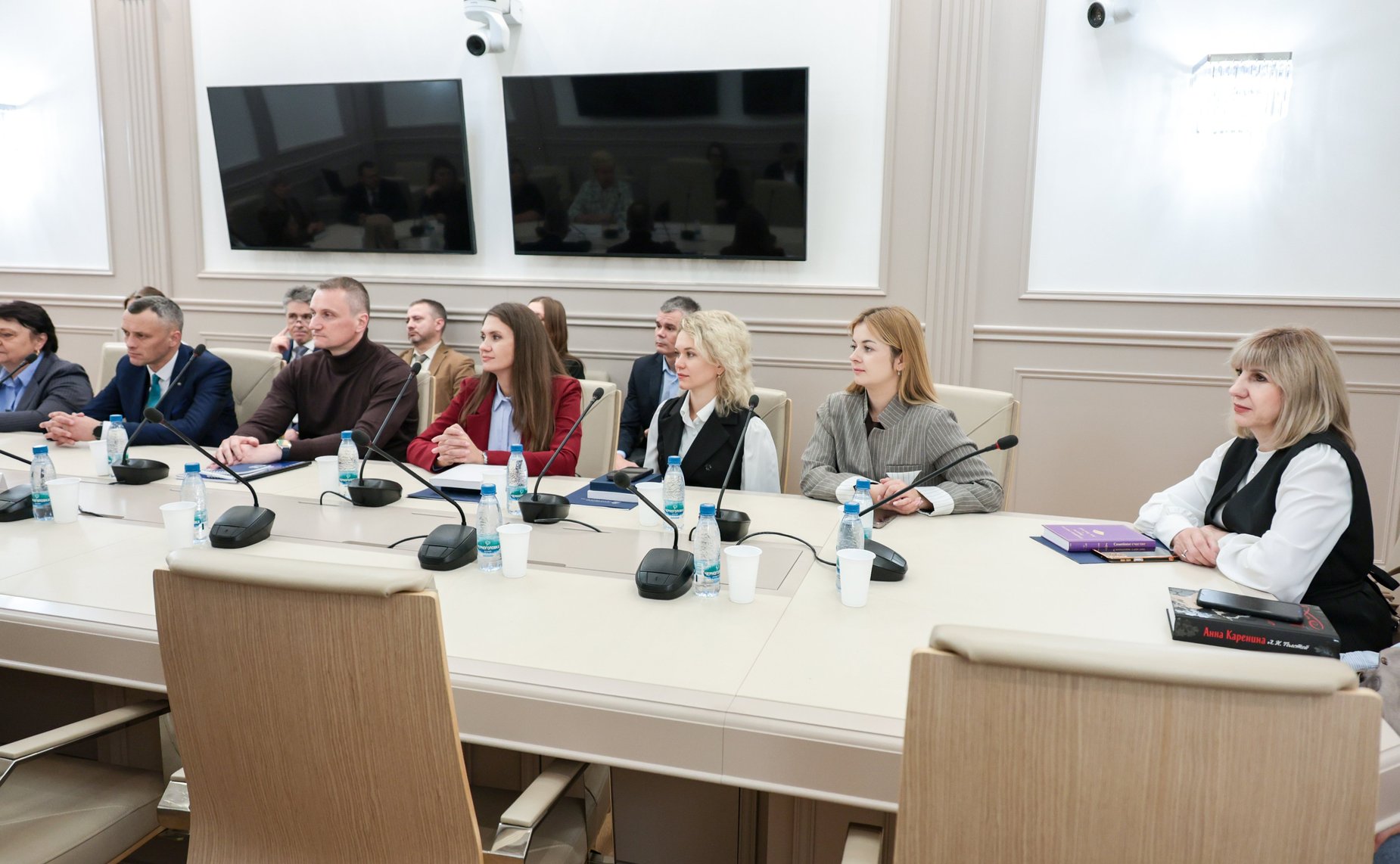 Встречи сенаторов Российской Федерации с делегацией Аппарата Народного Совета Луганской Народной Республики