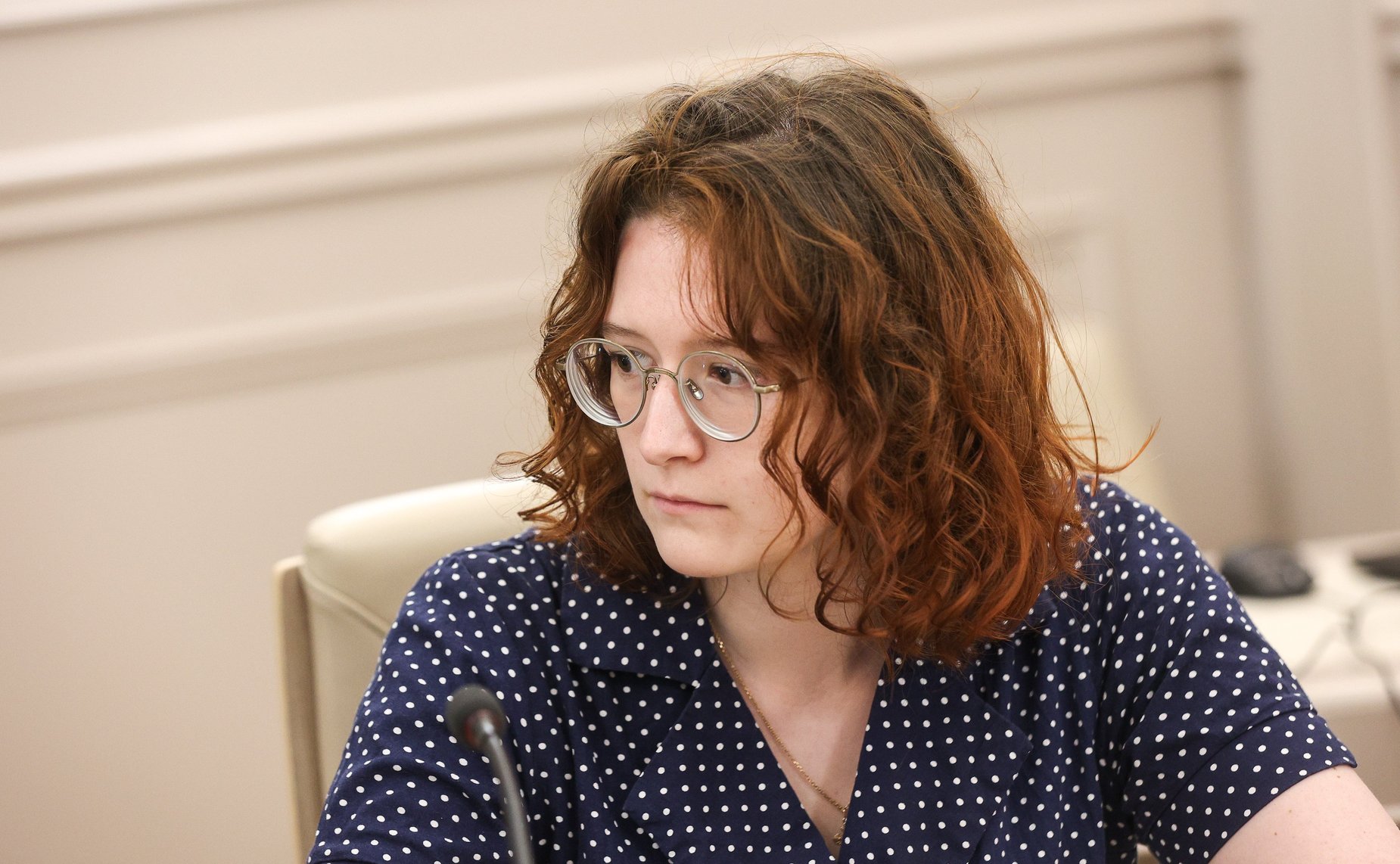 Встреча Александра Варфоломеева с членами молодежного парламента при Тульской областной Думе