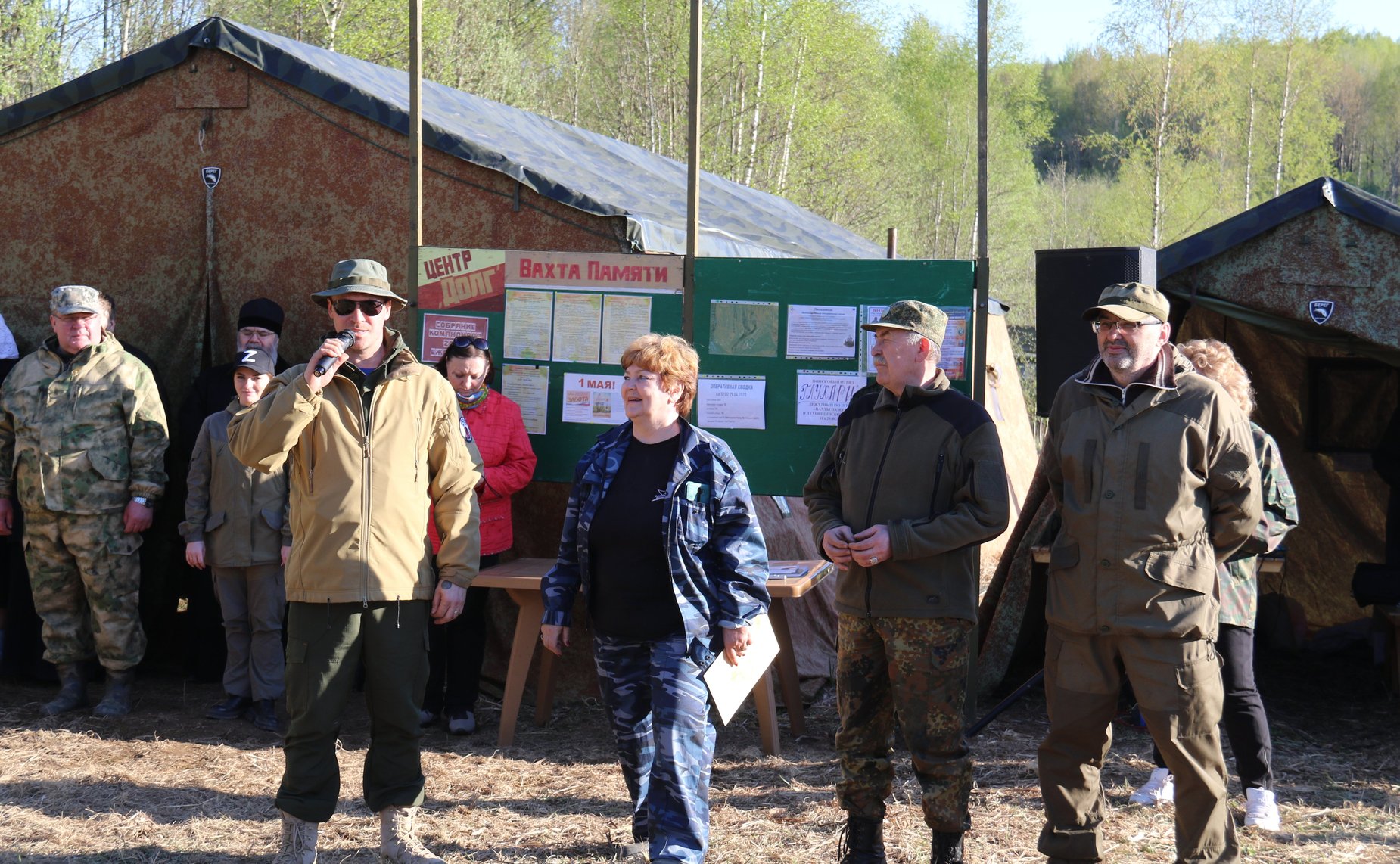 Нина Куликовских и Ирина Кожанова приняли участие в организации и проведении на Смоленщине Международной «Вахты Памяти −2023»