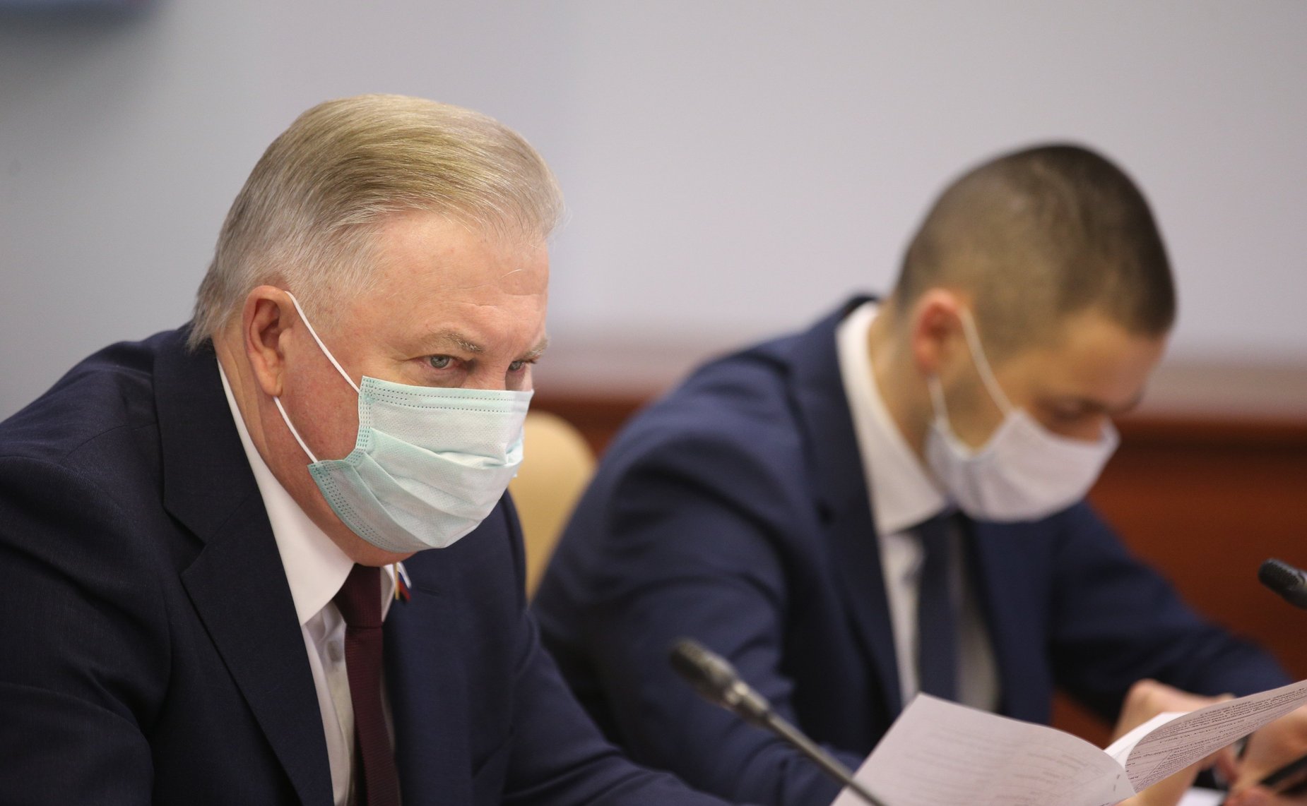 Совещание под председательством заместителя Председателя СФ Юрия Воробьева