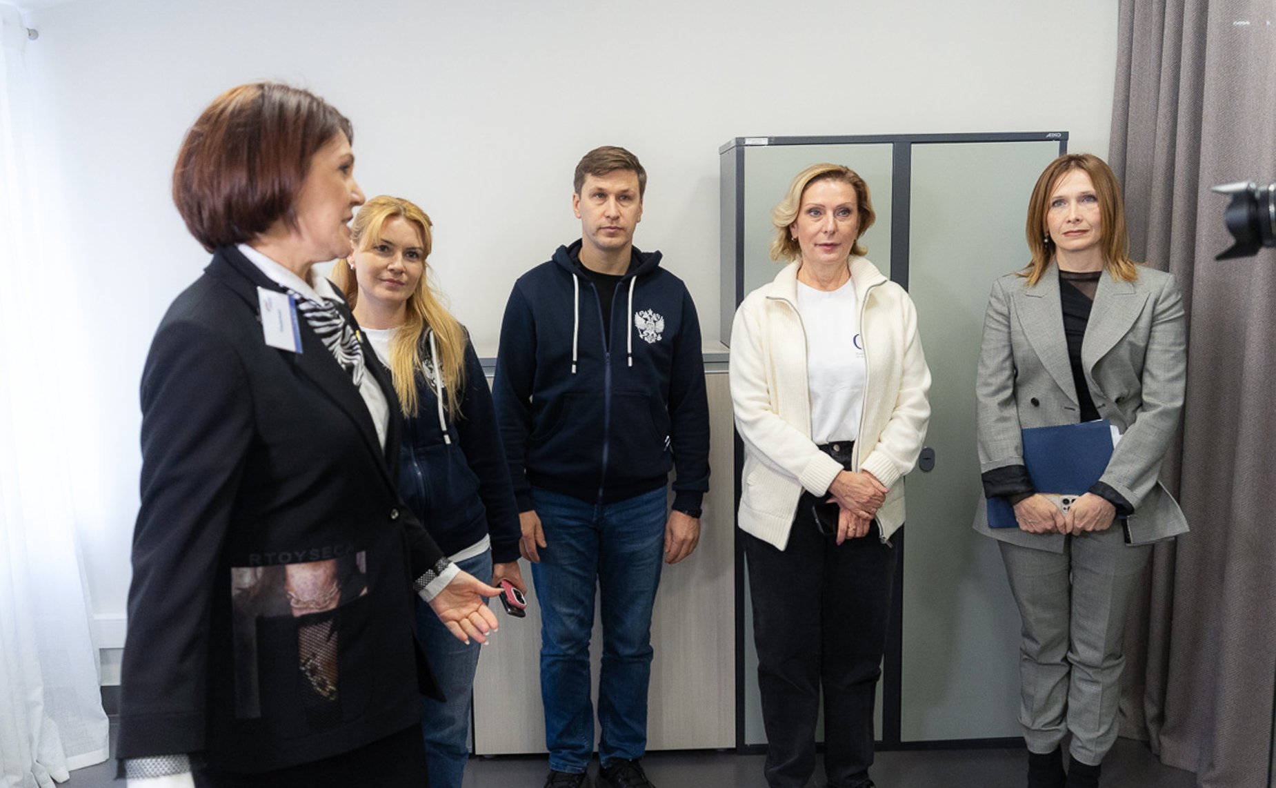 Сенаторы РФ посетили филиал Государственного фонда поддержки специальной военной операции «Защитники Отечества»