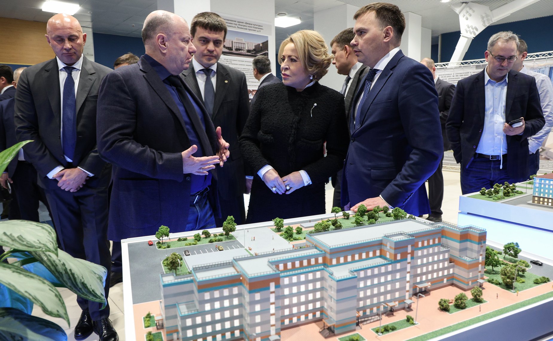 Встреча Председателя СФ Валентины Матвиенко с губернатором Красноярского края Михаилом Котюковым, главой города Норильска Дмитрием Карасевым и президентом «Норильского никеля» Владимиром Потаниным