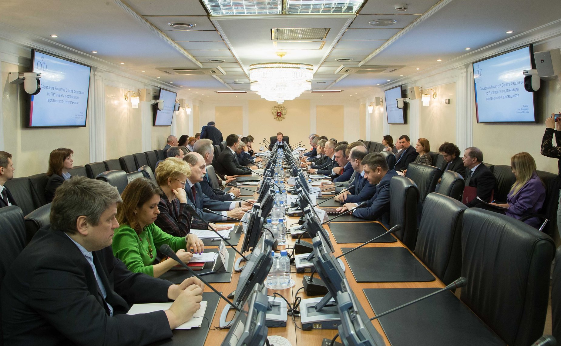 Заседание Комитета Совета Федерации по Регламенту и организации парламентской деятельности