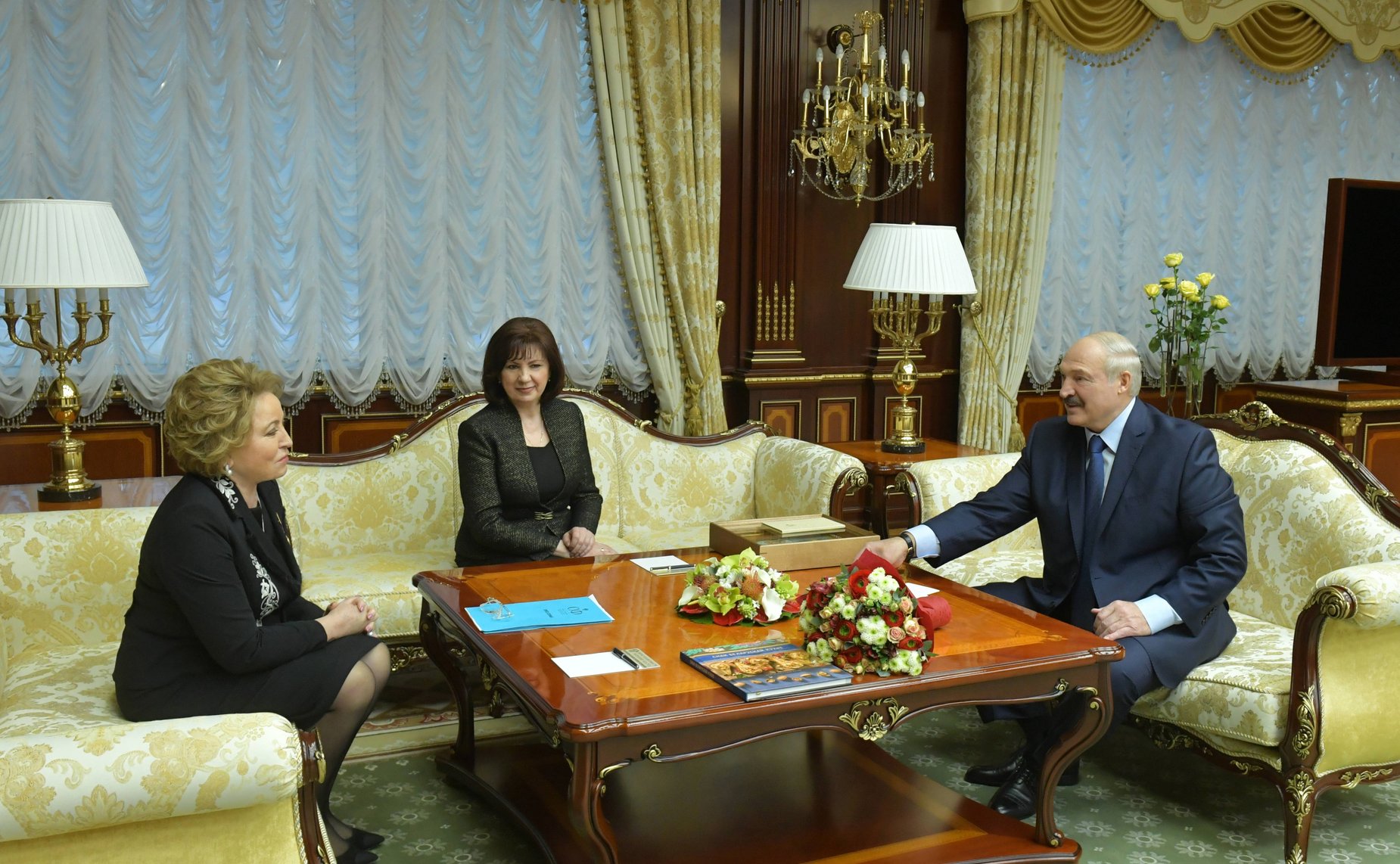 Встреча В. Матвиенко с Президентом Республики Беларусь А. Лукашенко