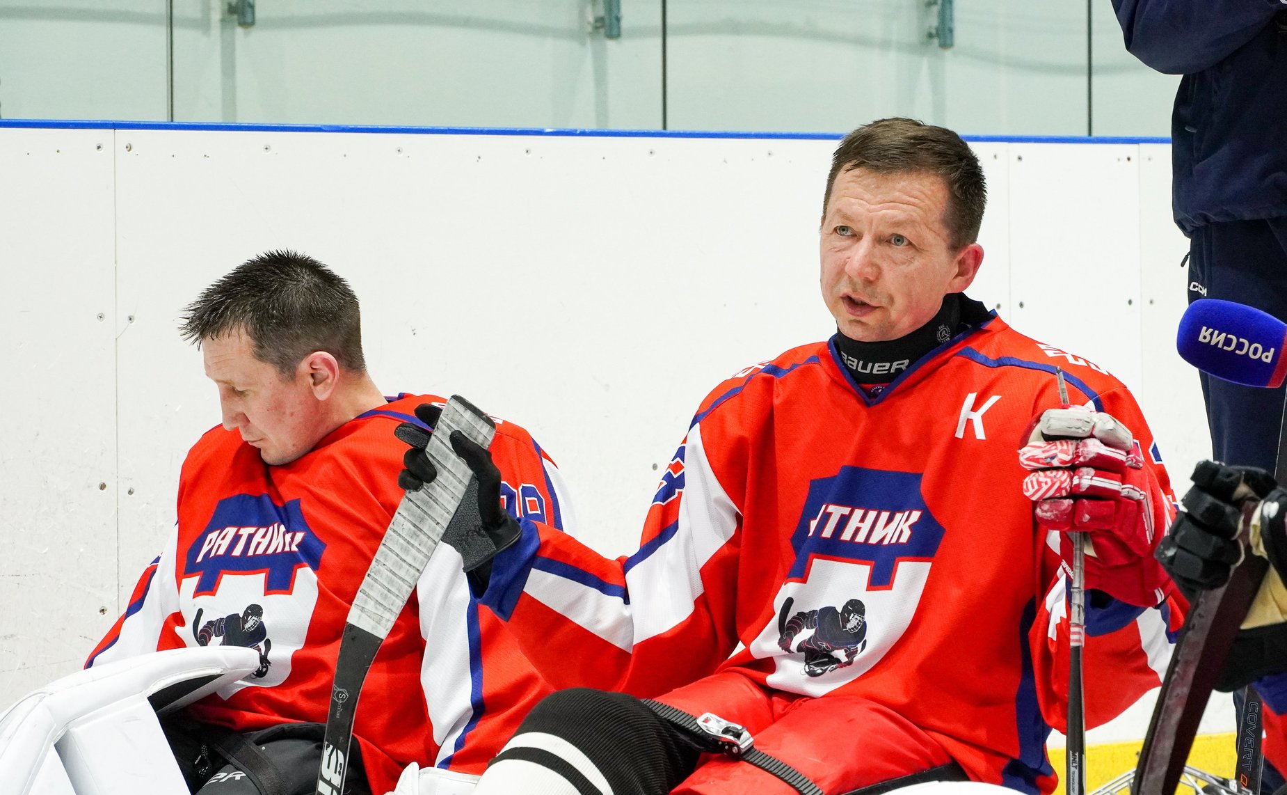 Сенаторы посетили Ледовый дворец Марий Эл