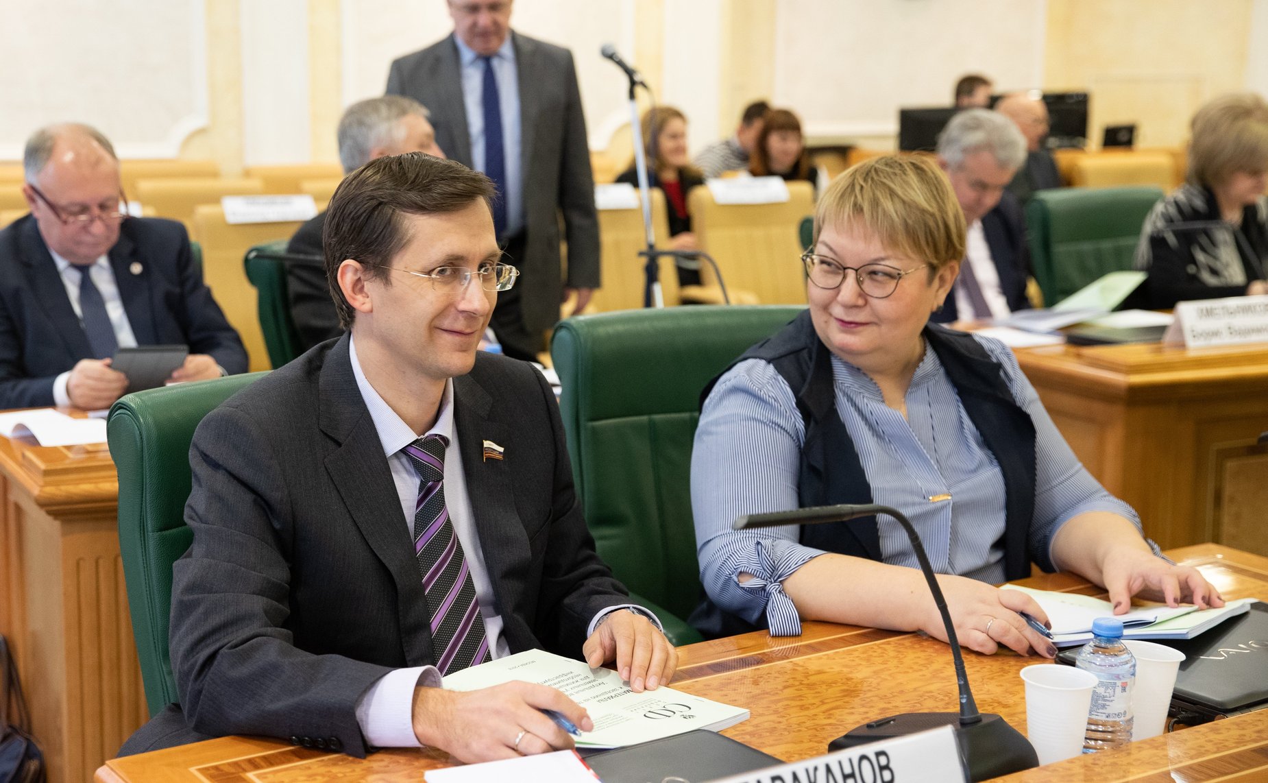 Павел Тараканов и Ольга Старостина