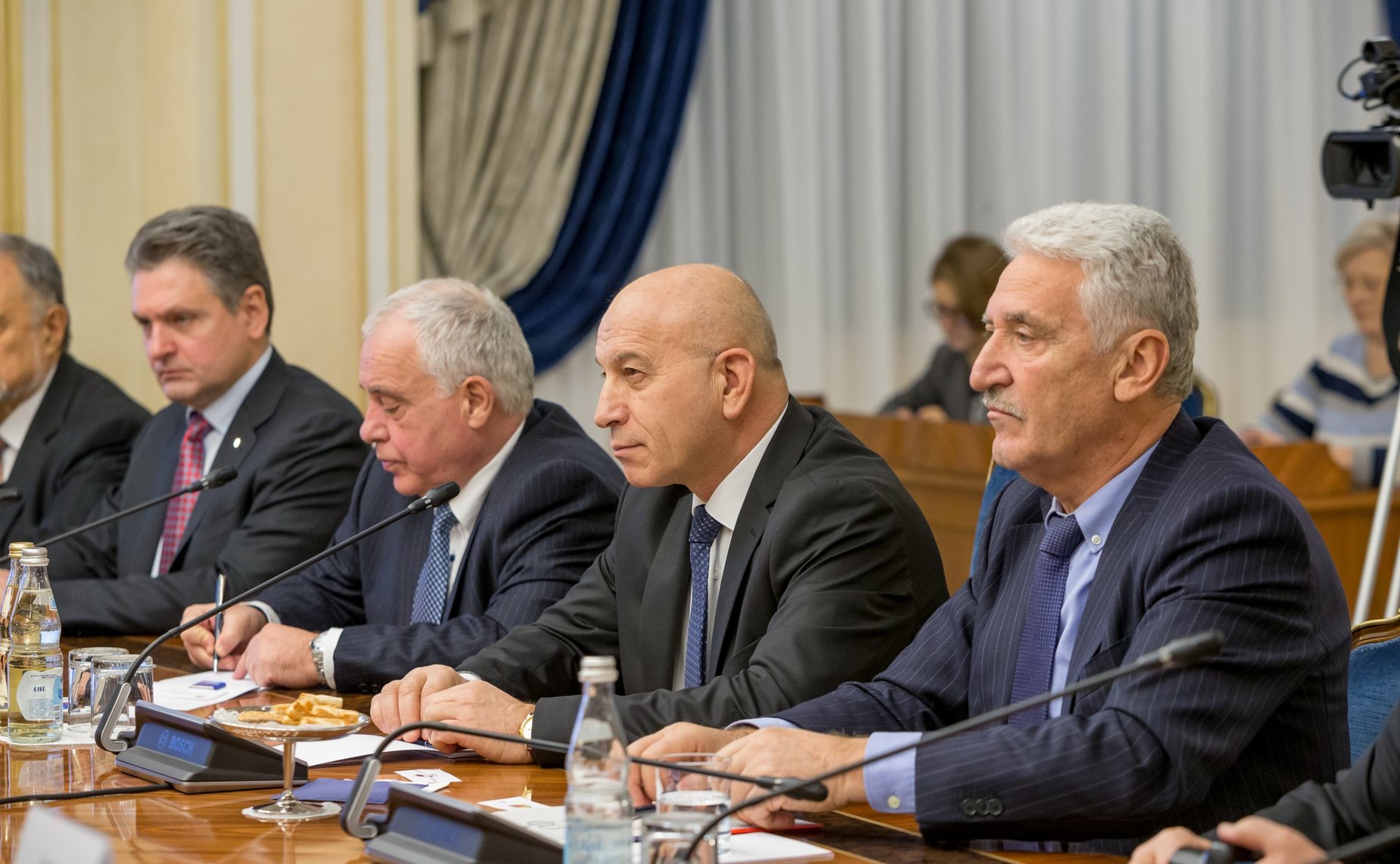 Встреча К. Косачева с заместителем Председателя Народного Собрания Болгарии Е. Христовым