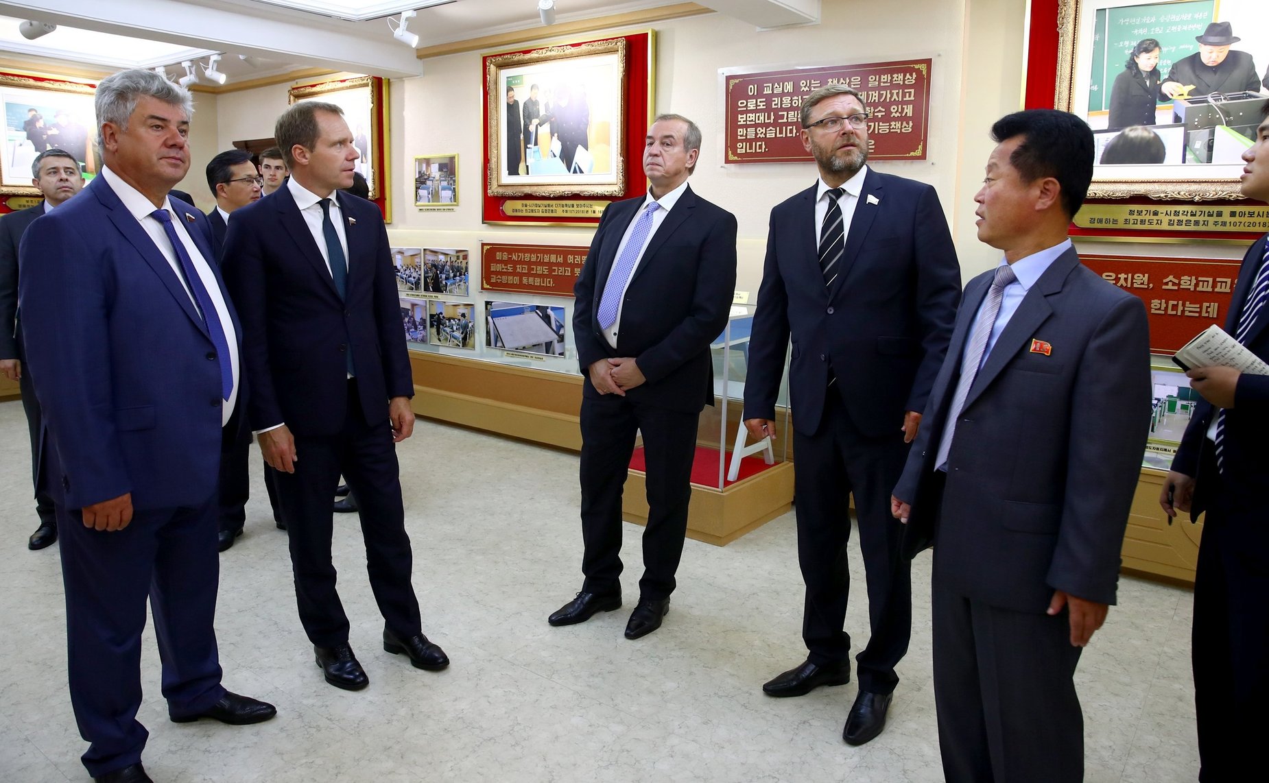 Посещение дома-музея Ким Ир Сена