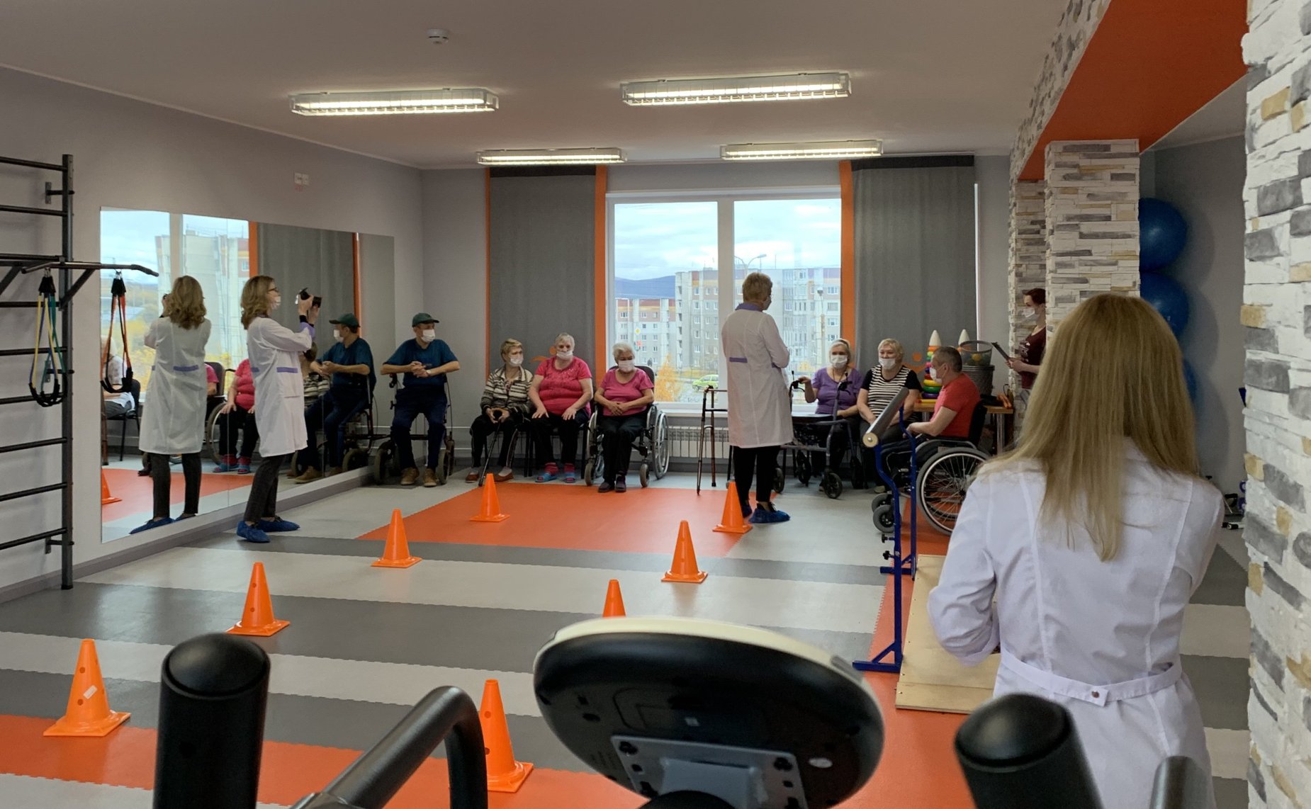 Татьяна Кусайко посетила Мурманский дом-интернат для престарелых и инвалидов