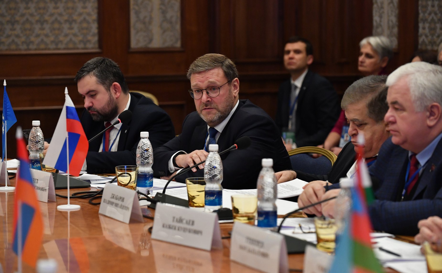 Заседание Комиссии Межпарламентской Ассамблеи государств-участников СНГ (МПА СНГ) по политическим вопросам и международному сотрудничеству