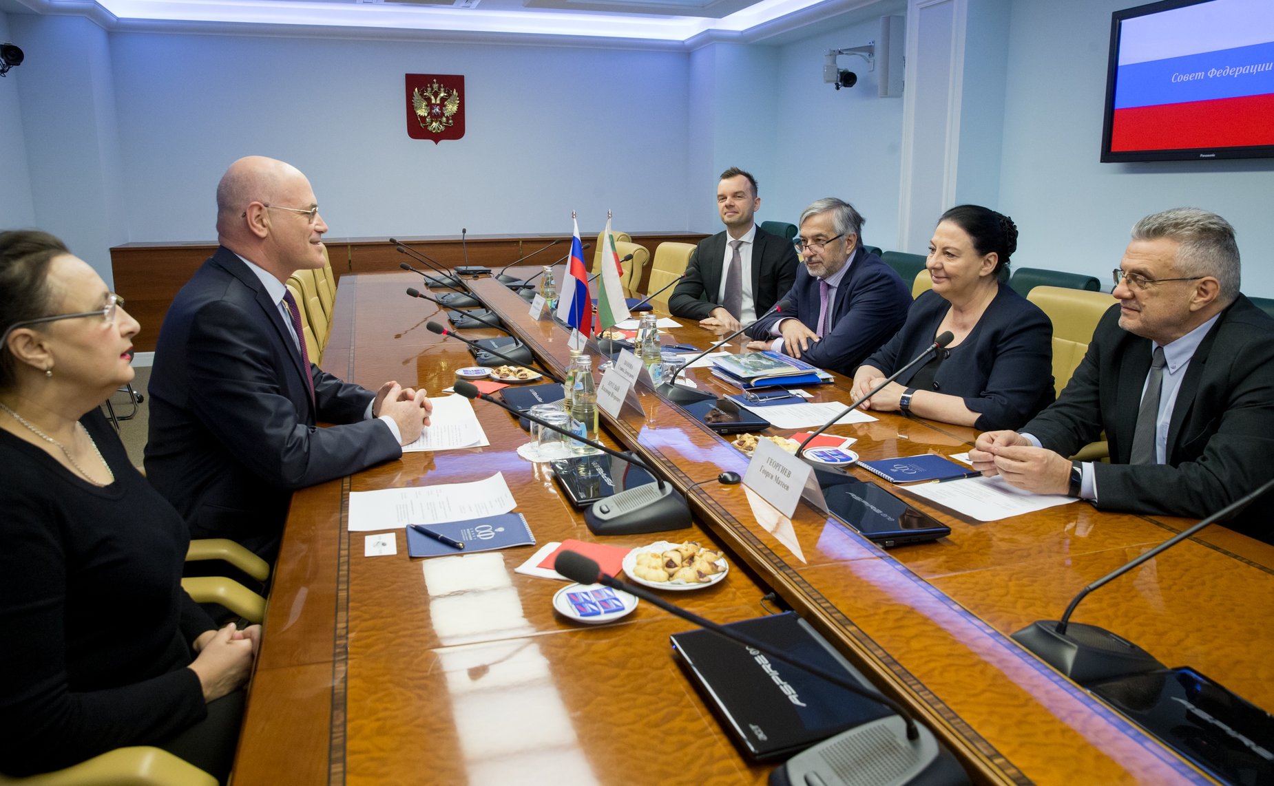 В. Круглый провел встречу с делегацией Болгарии, посвященную развитию партнерских отношений по вопросам санаторно-курортного лечения