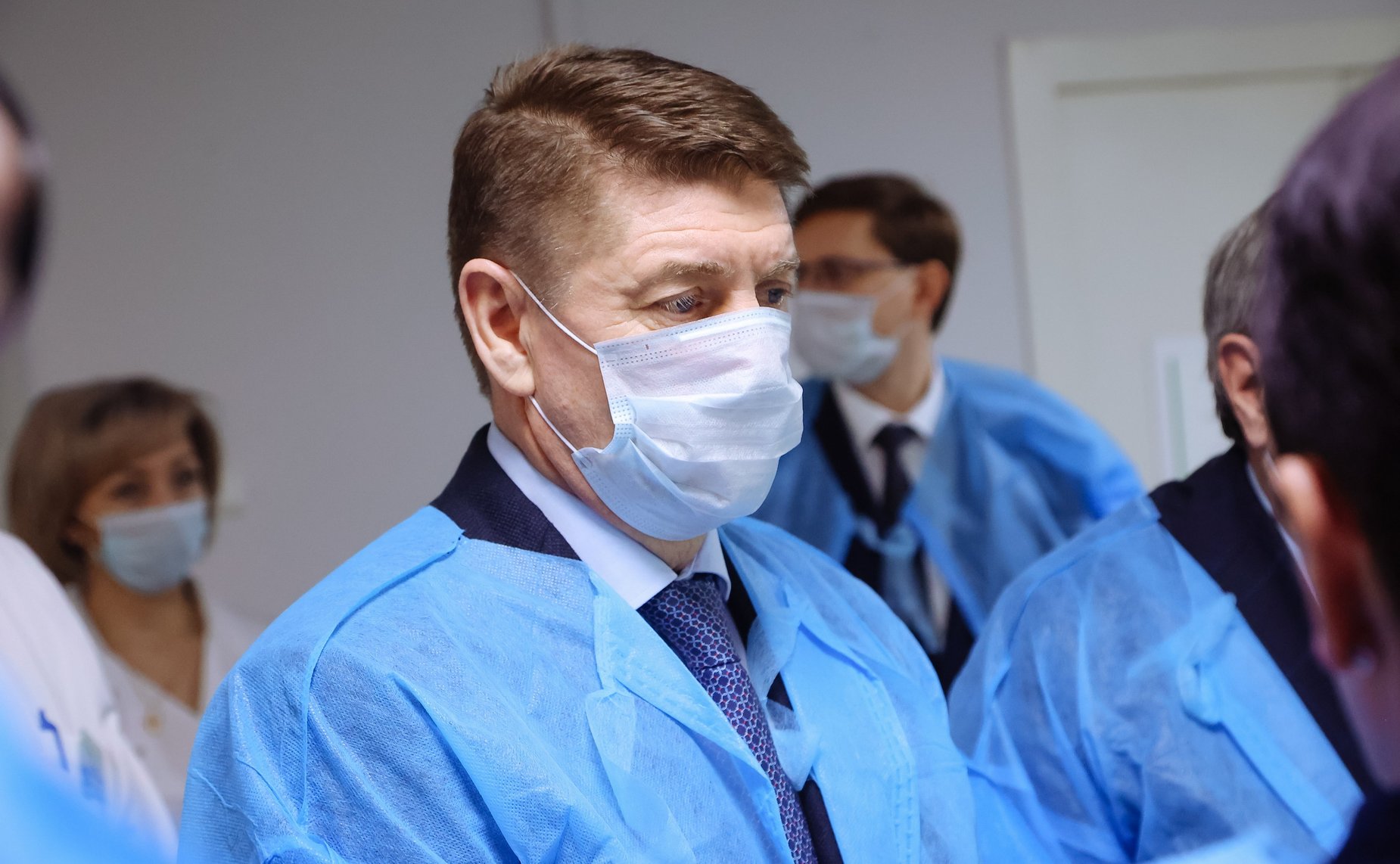 Сенаторы Российской Федерации посетили Амурский онкологический диспансер