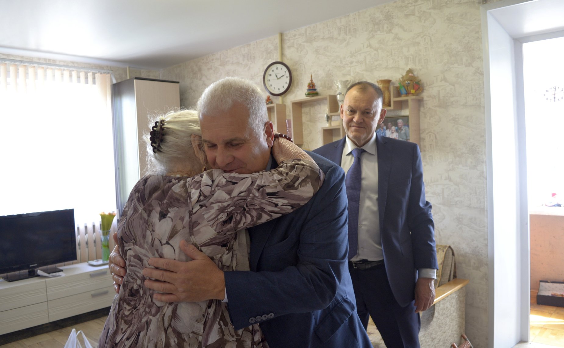 Сергей Мартынов встретился в Йошкар-Оле с ветераном Великой Отечественной войны