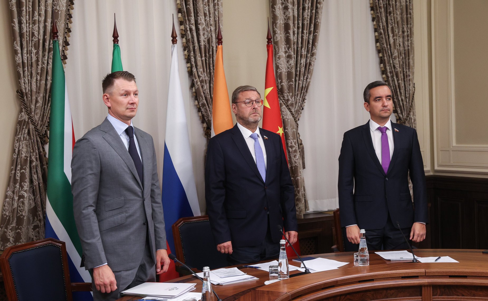 Участие делегации СФ во главе с заместителем Председателя СФ Константином Косачевым в девятом Парламентском форуме БРИКС