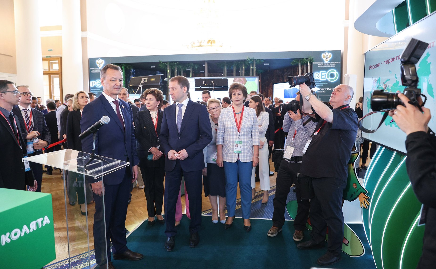 Торжественное открытие Х Невского международного экологического конгресса