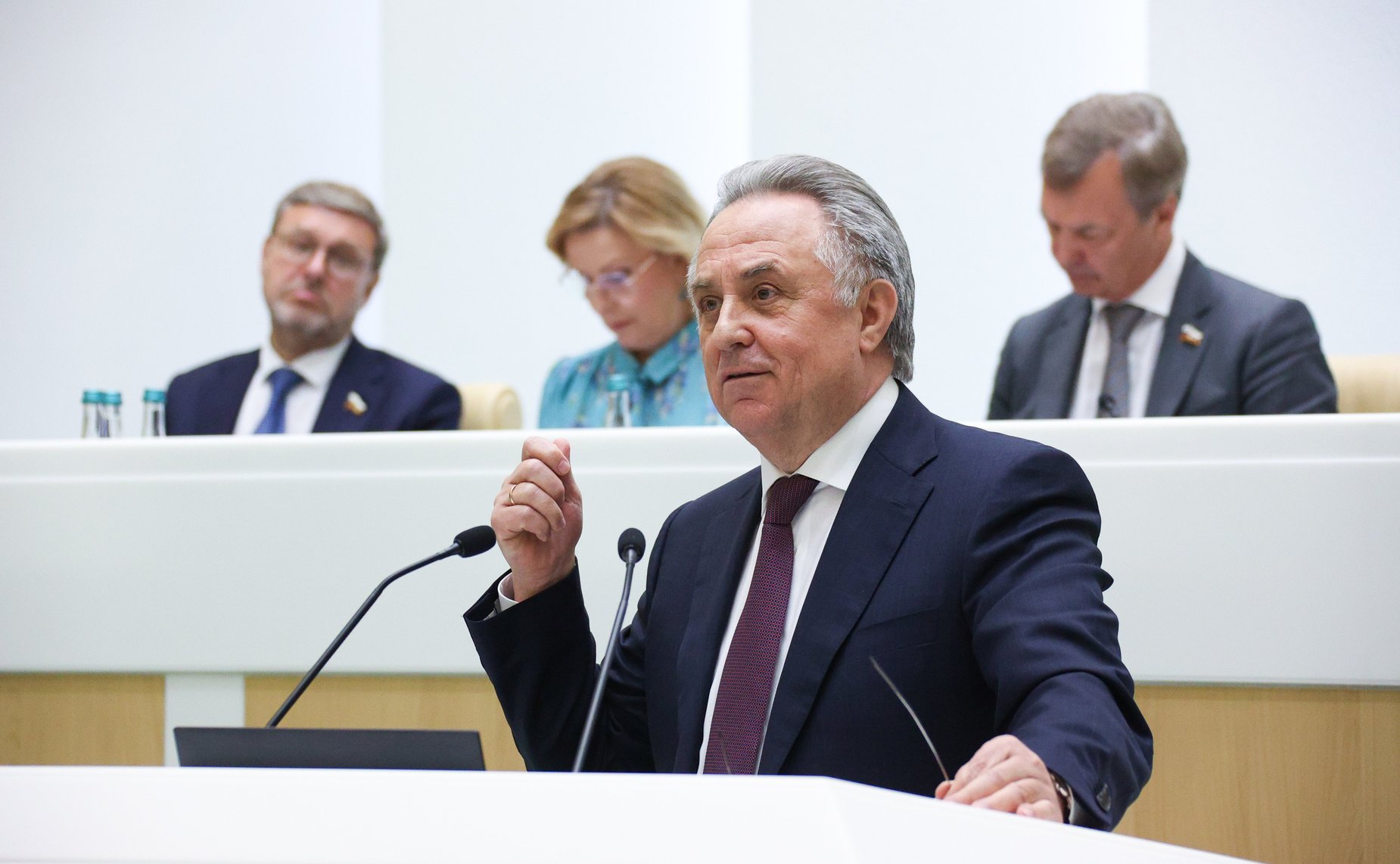 Генеральный директор ПАО «ДОМ.РФ» Виталий Мутко