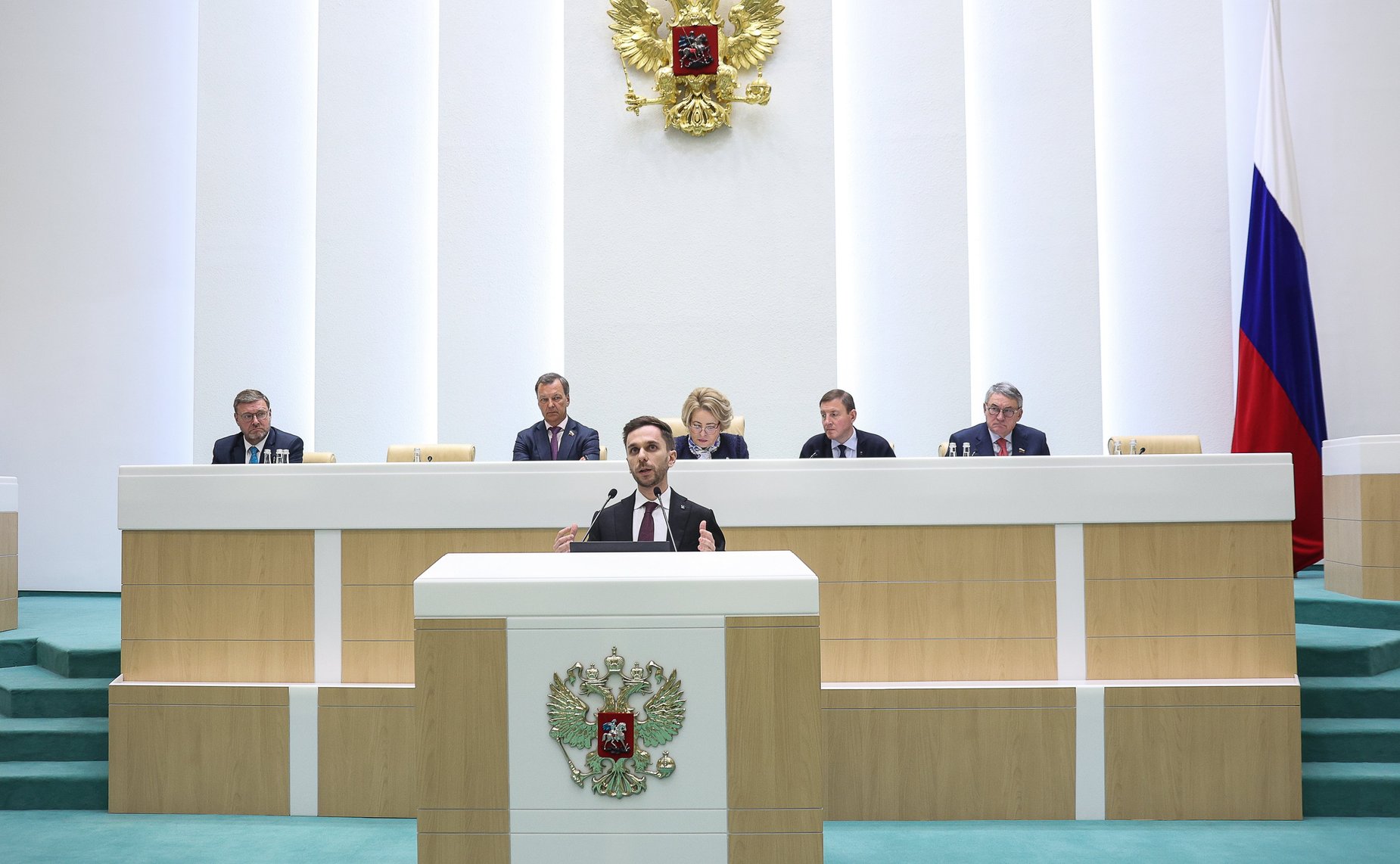 Генеральный директор Общероссийской общественно-государственной просветительской организации «Российское общество „Знание“ Максим Древаль