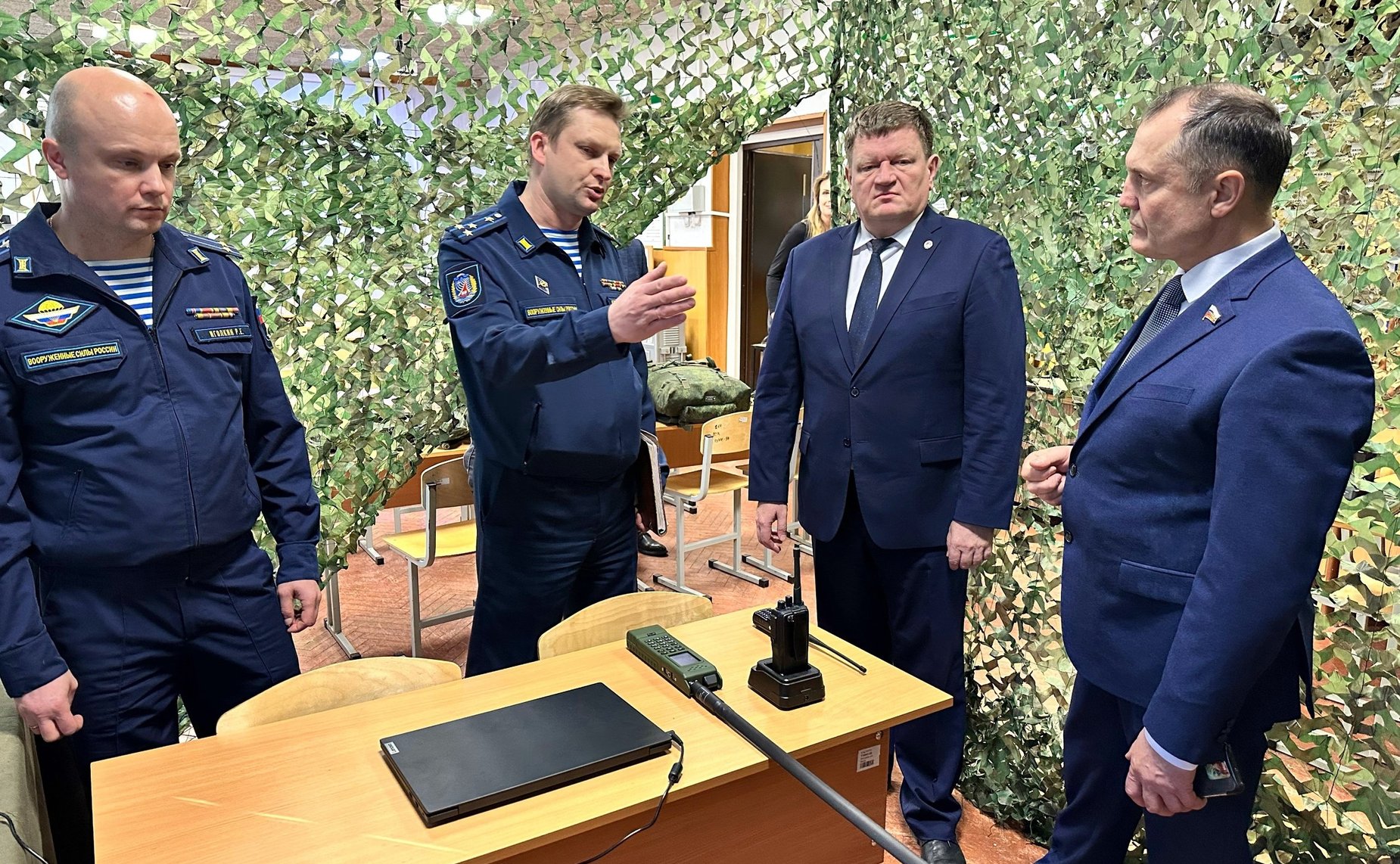 Игорь Мурог провел встречи с активом Рязанской областной ветеранской организации и студентами Военного учебного центра при РГРТУ