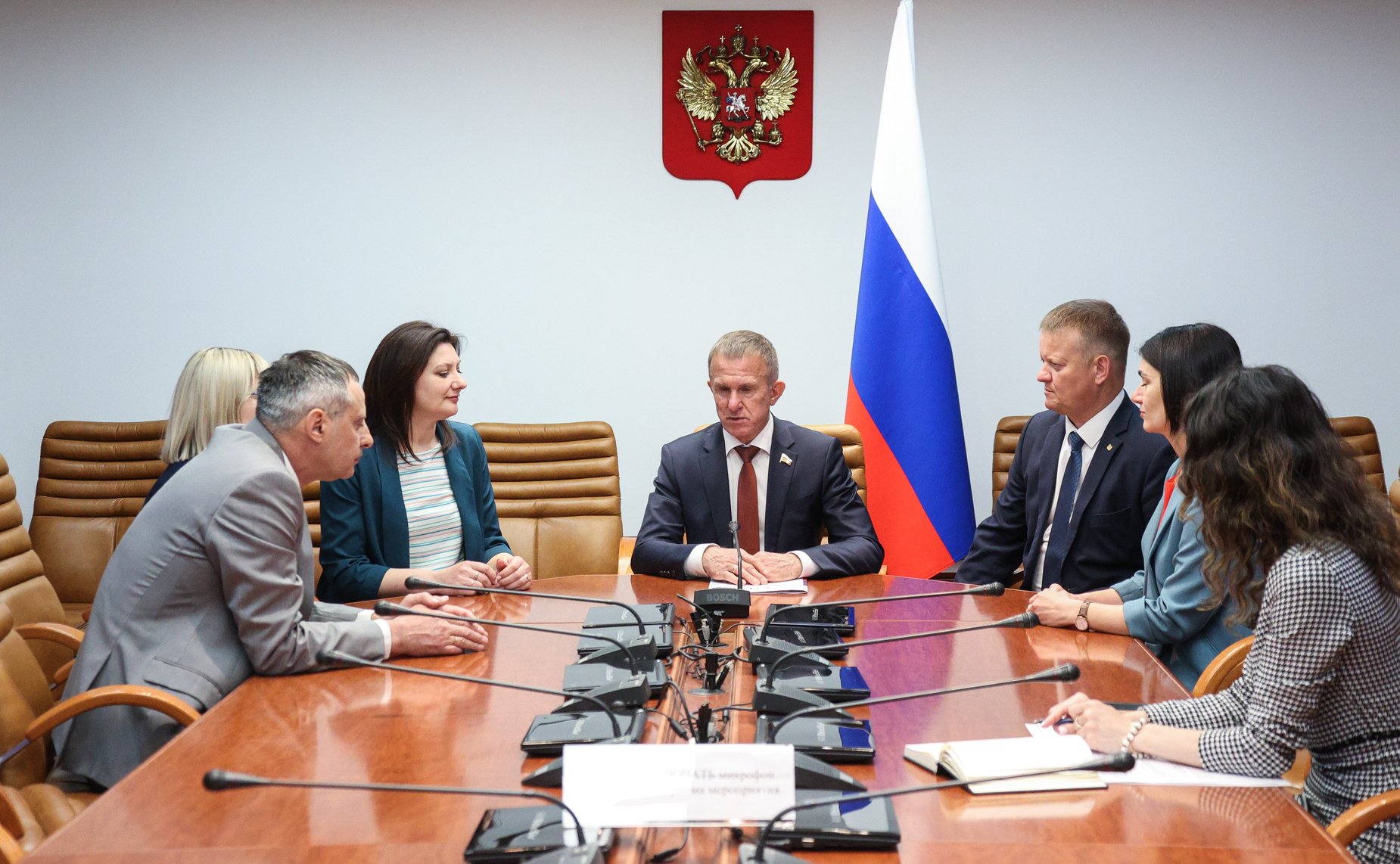 Встреча Владимира Кравченко с участниками Форума тружеников села