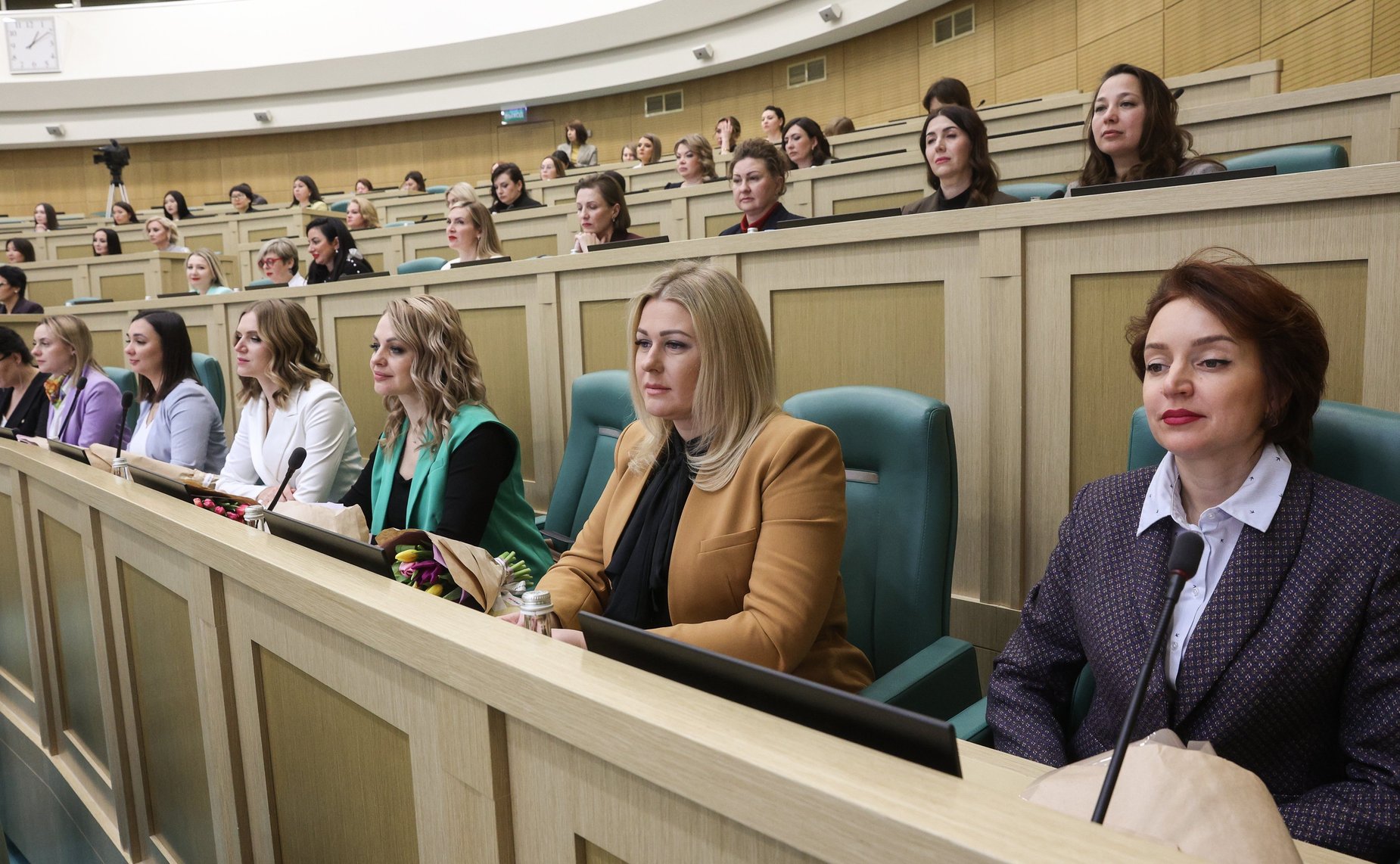 Встреча Председателя Совета Федерации Валентины Матвиенко с женщинами-предпринимателями «Голос женского бизнеса»