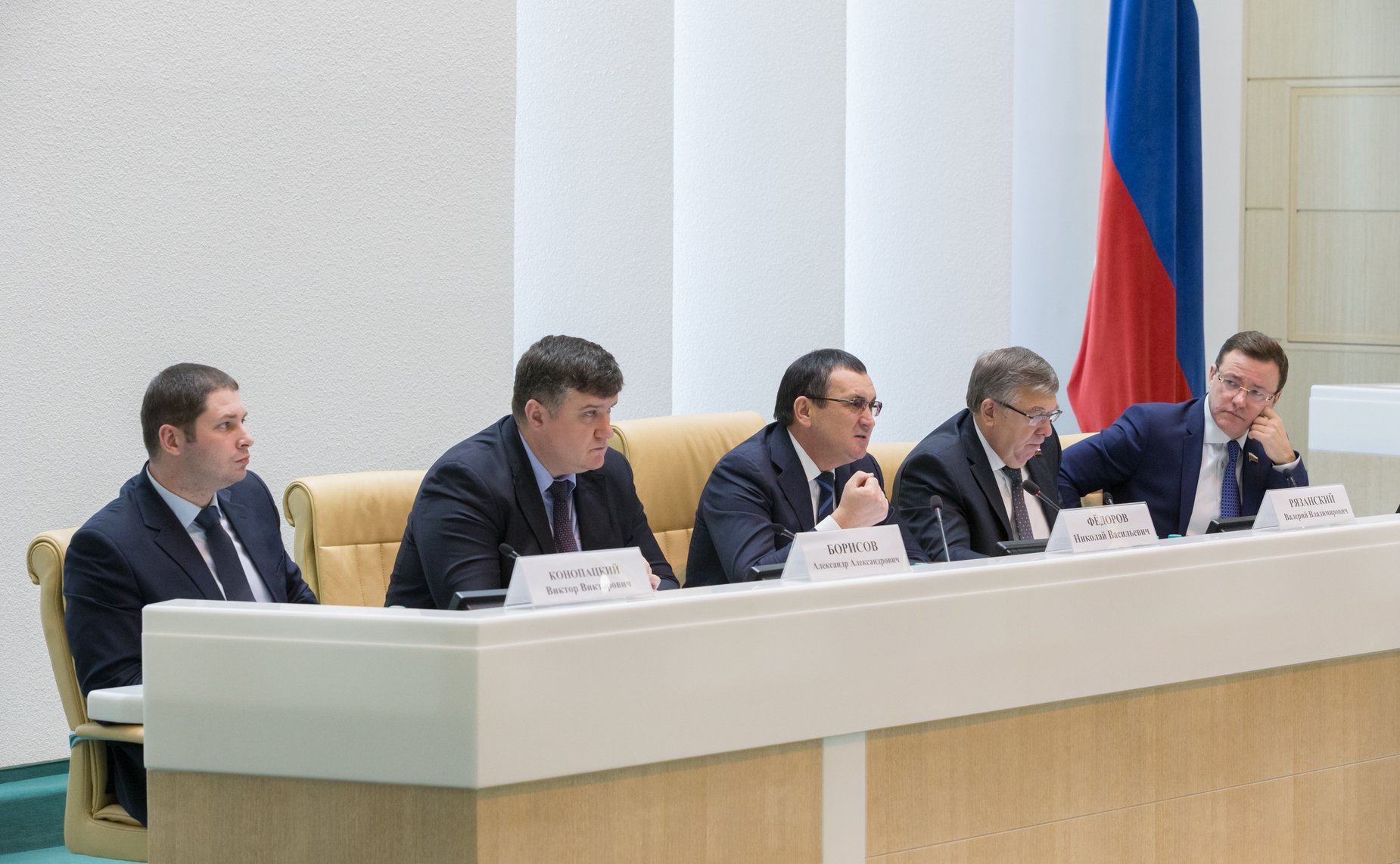 Итоговое заседание Палаты молодых законодателей при Совете Федерации