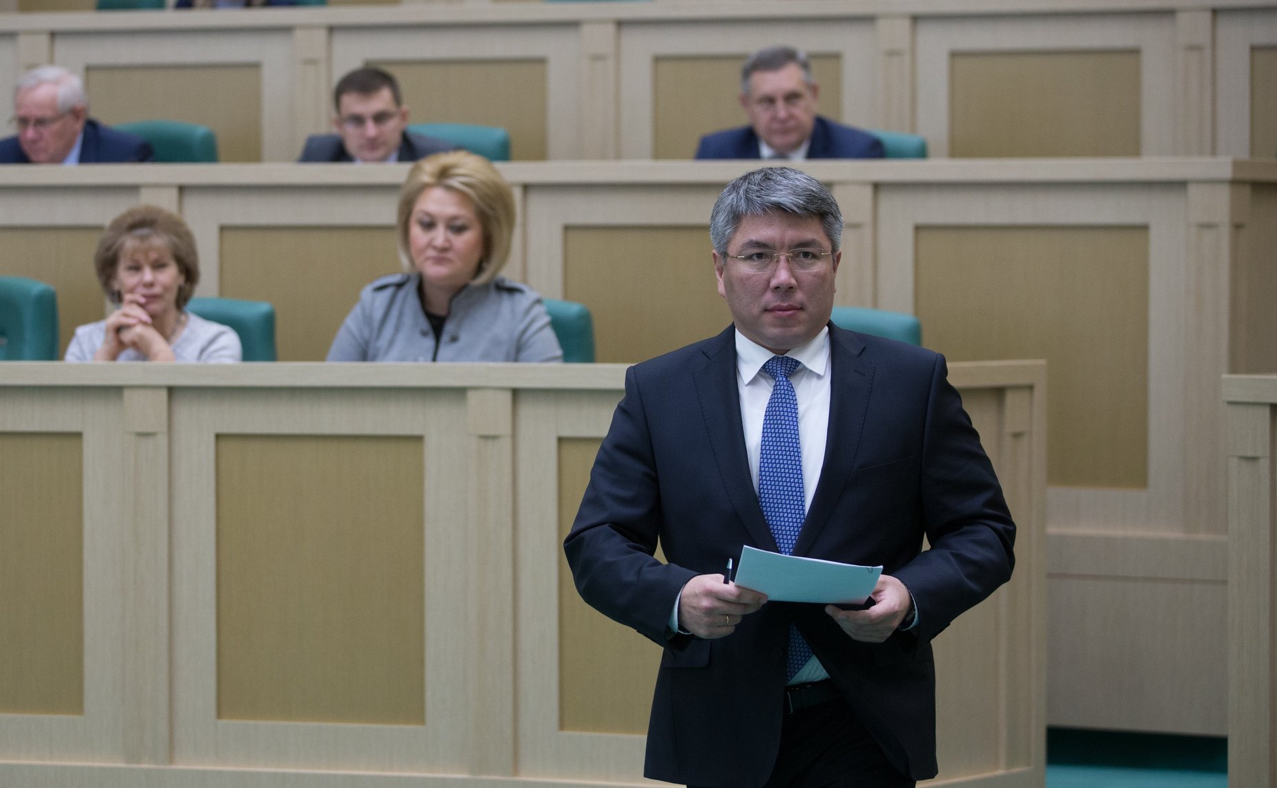 Глава Республики Бурятия А. Цыденов