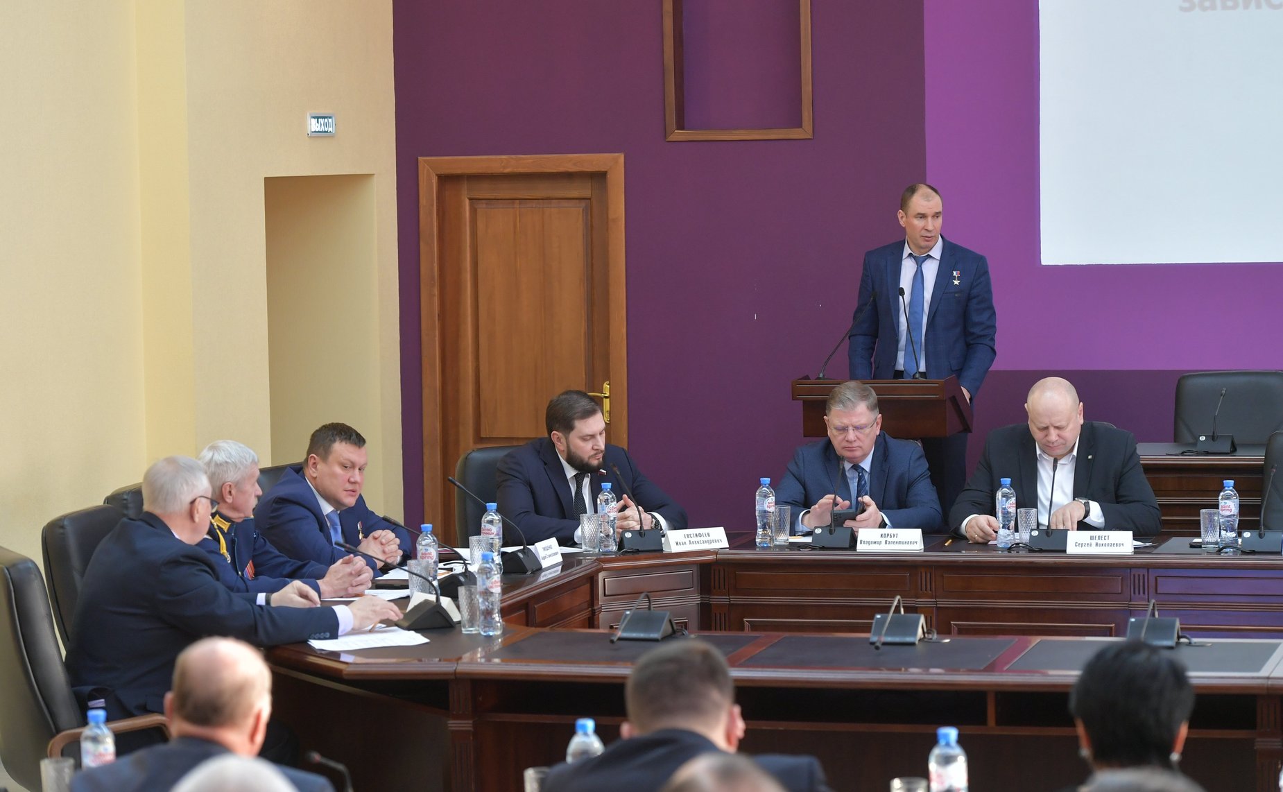 Дмитрий Перминов принял участие в расширенном заседании Совета по делам ветеранов Омской области