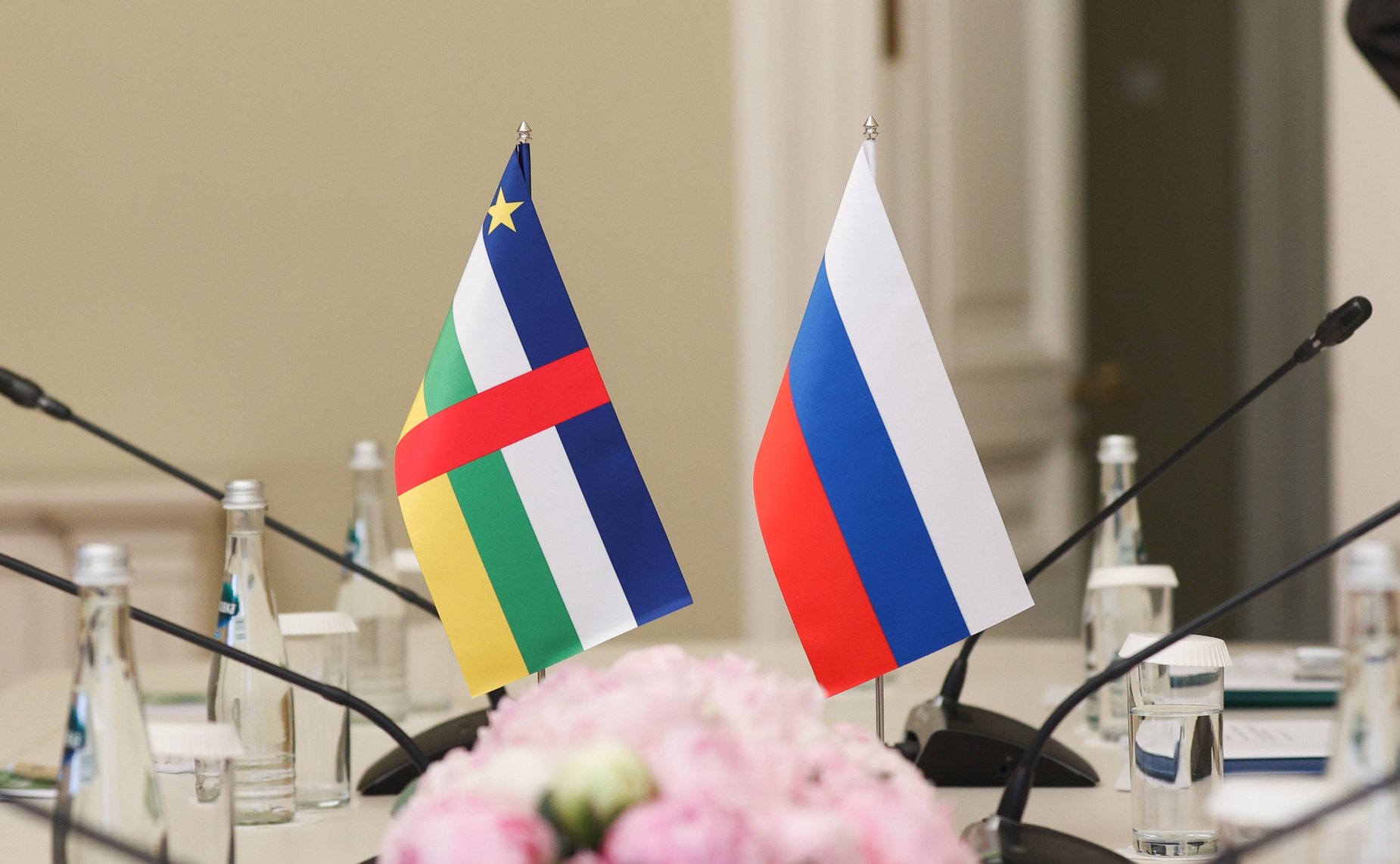 Валентина Матвиенко провела встречу с Председателем Национального собрания Центральноафриканской Республики Симплисом Матьё Саранджи
