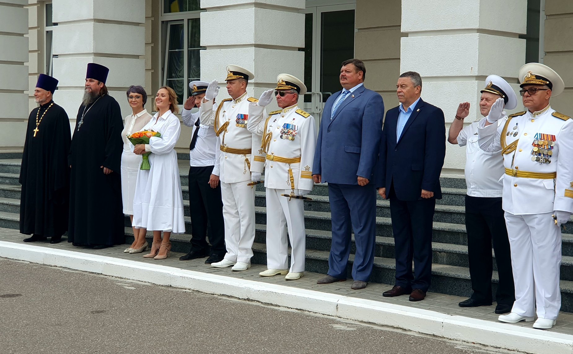 Сергей Колбин поздравил с началом учебного года воспитанников филиала «Нахимовского военно-морского училища» МО РФ