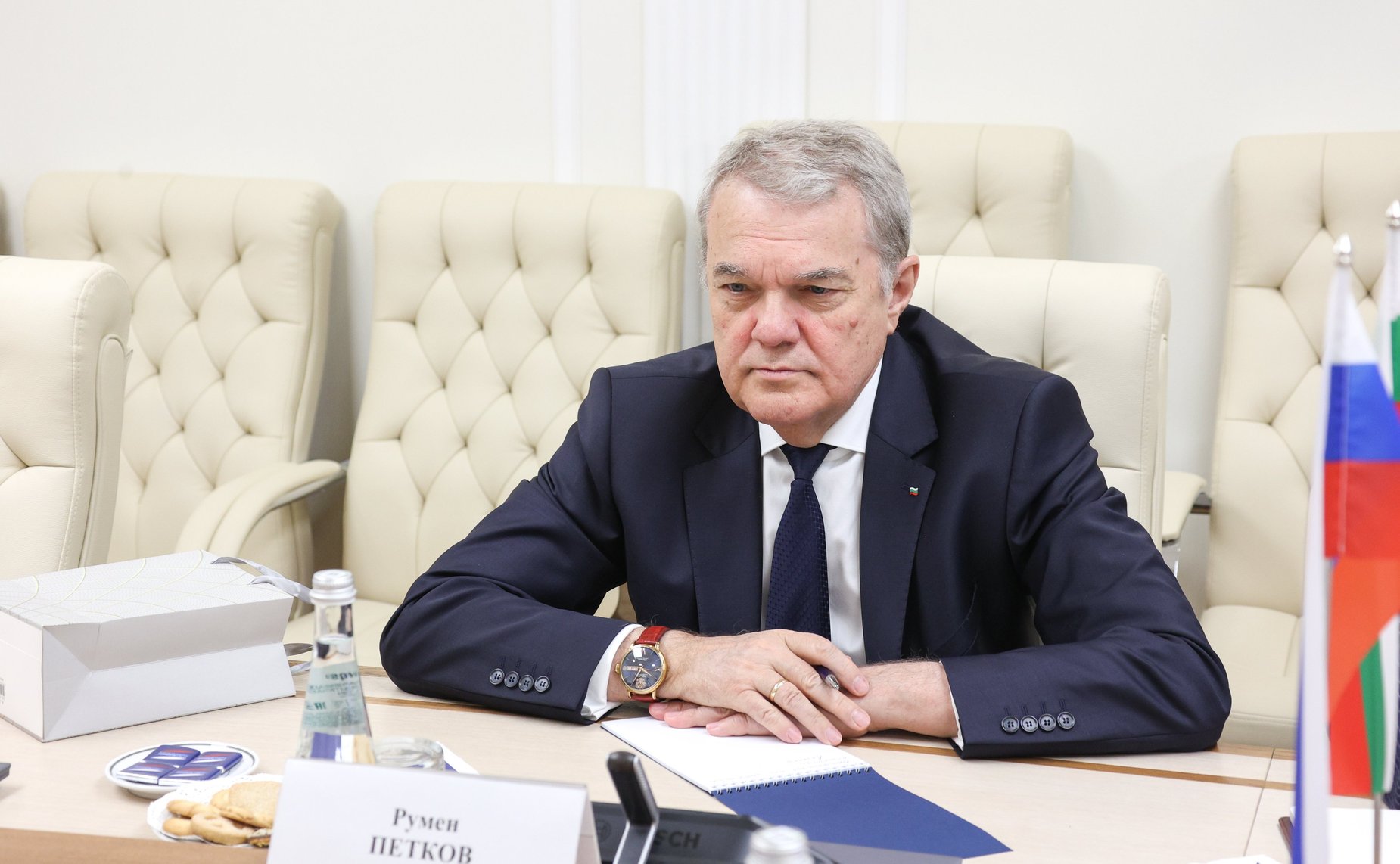Василий Иконников провел встречу с болгарским политическим деятелем Руменом Петковым