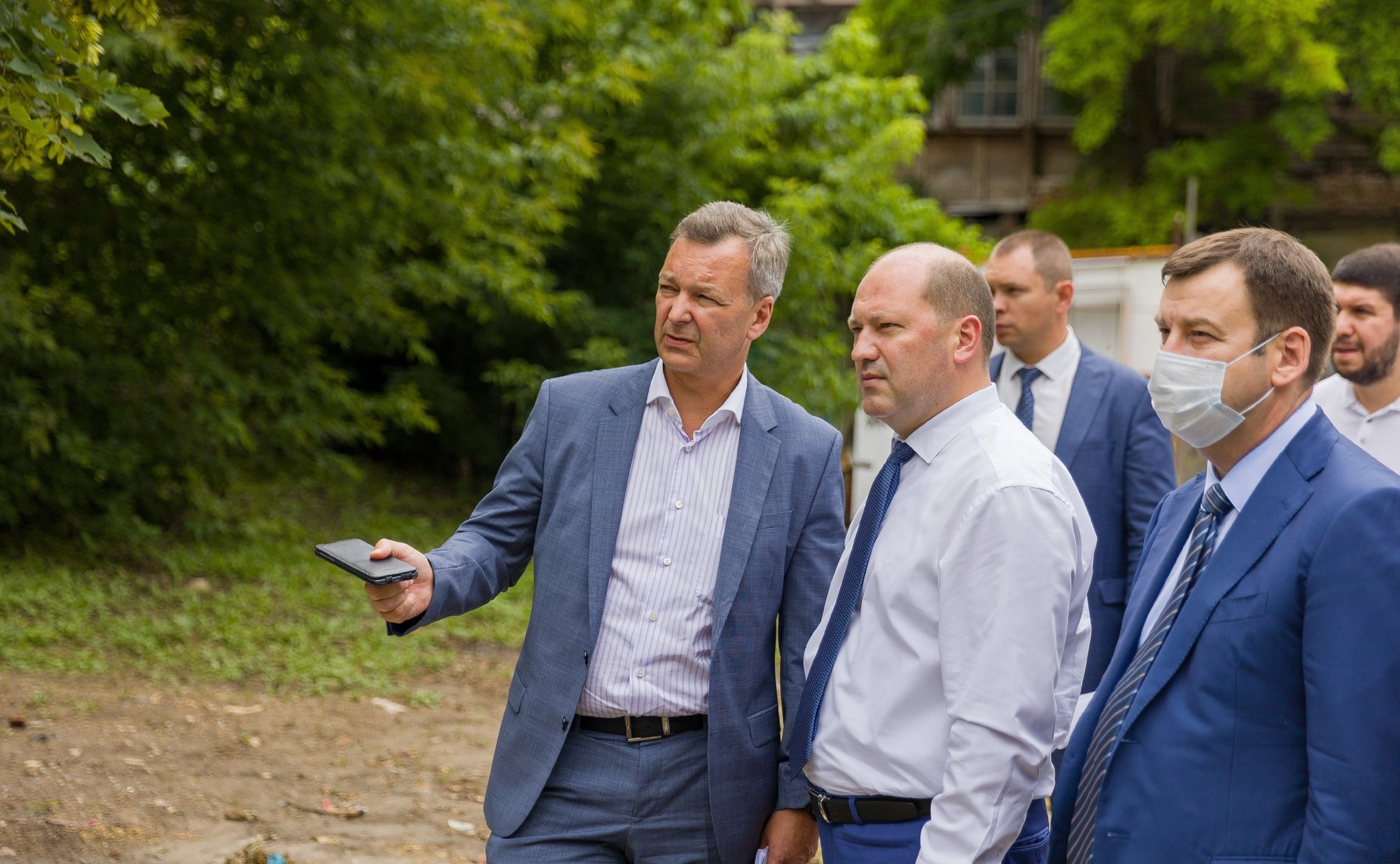 Андрей Яцкин в ходе рабочей поездки в регион посетил город Таганрог