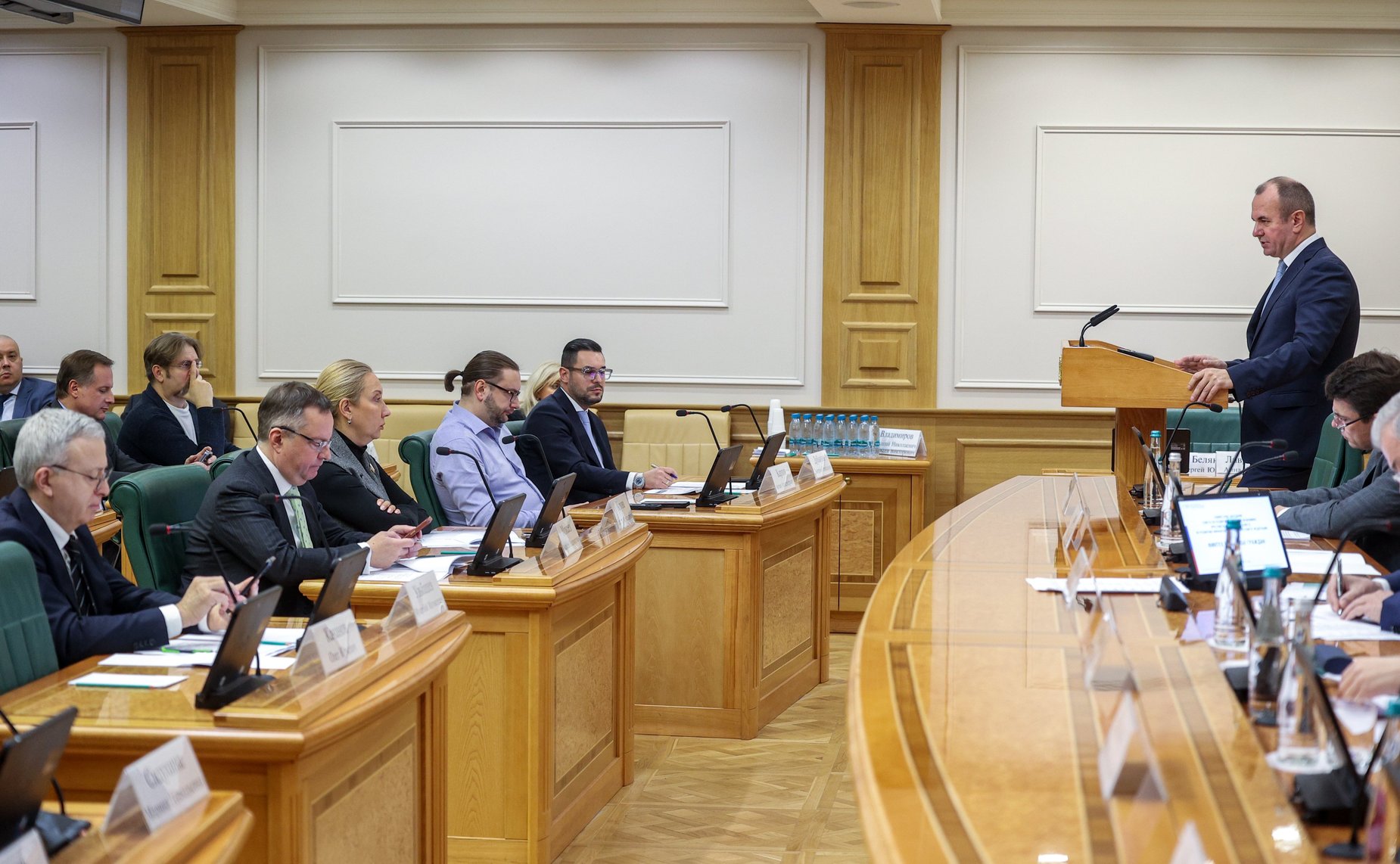 Совместное заседание Совета по развитию цифровой экономики при Совете Федерации и Совета по развитию финансового рынка при Совете Федерации на тему «Финтех на службе граждан»
