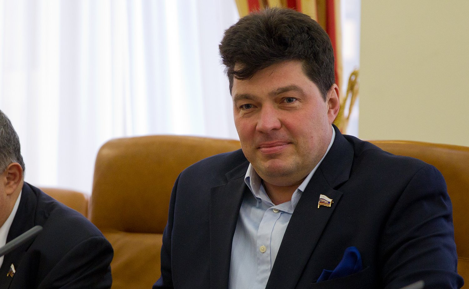 Встреча с председателем группы дружбы «Франция – Россия» в Сенате Французской Республики Патрисом Желяром-8 Маргелов