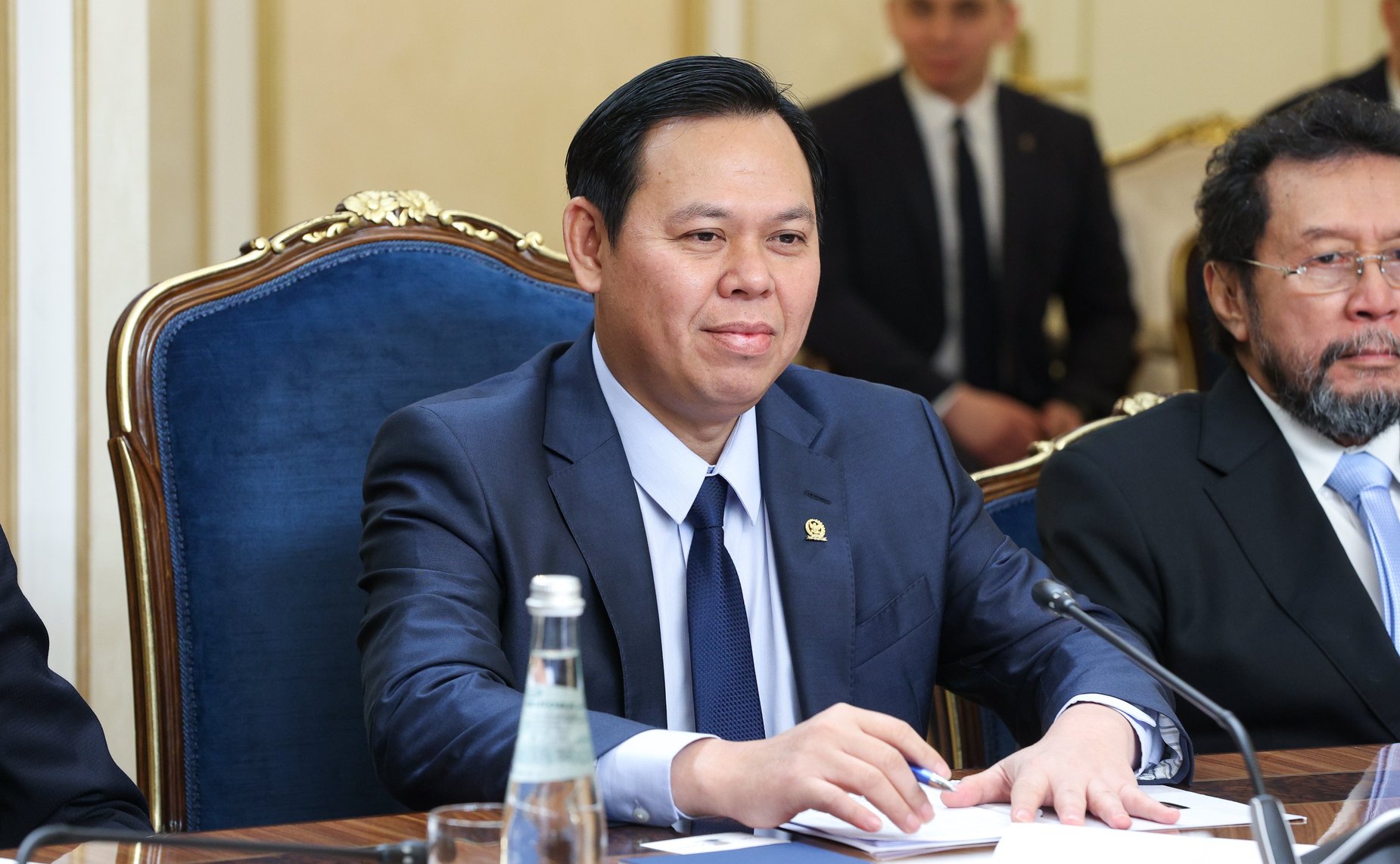 Валентина Матвиенко провела встречу с Председателем Совета представителей регионов Республики Индонезии Султаном Бактиаром Наджамундином