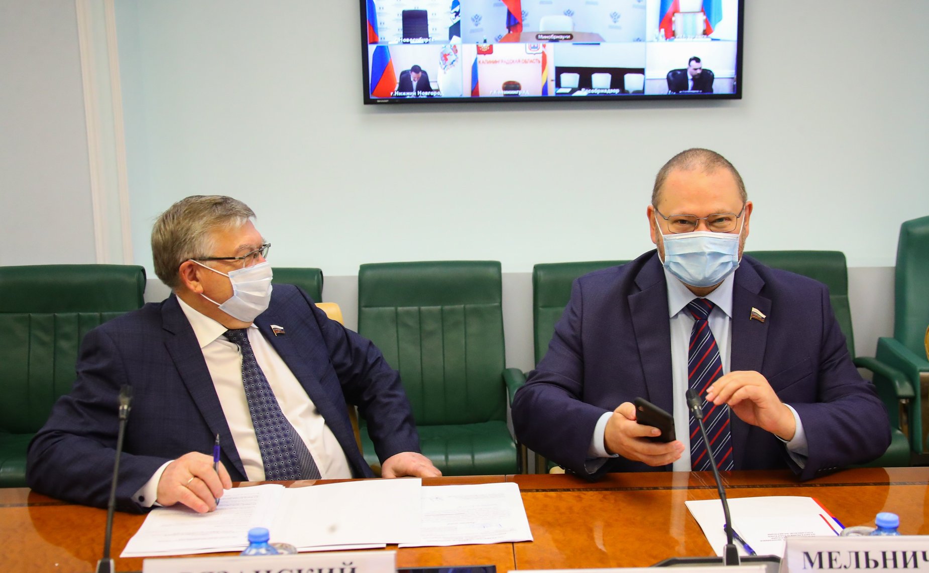 Валерий Рязанский и Олег Мельниченко