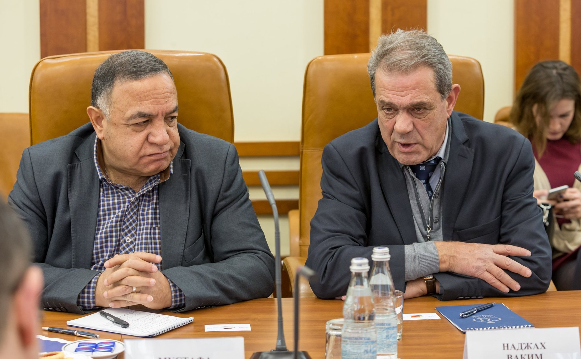 Встреча И. Умаханова с делегацией Прогрессивного арабского фронта