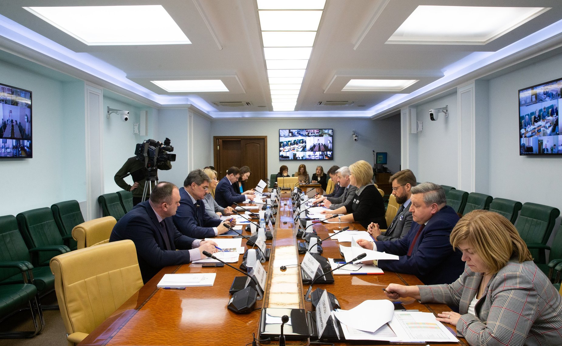 Видеоконференция, посвященная анализу потребности субъектов РФ в подготовке педагогических, медицинских и инженерных кадров