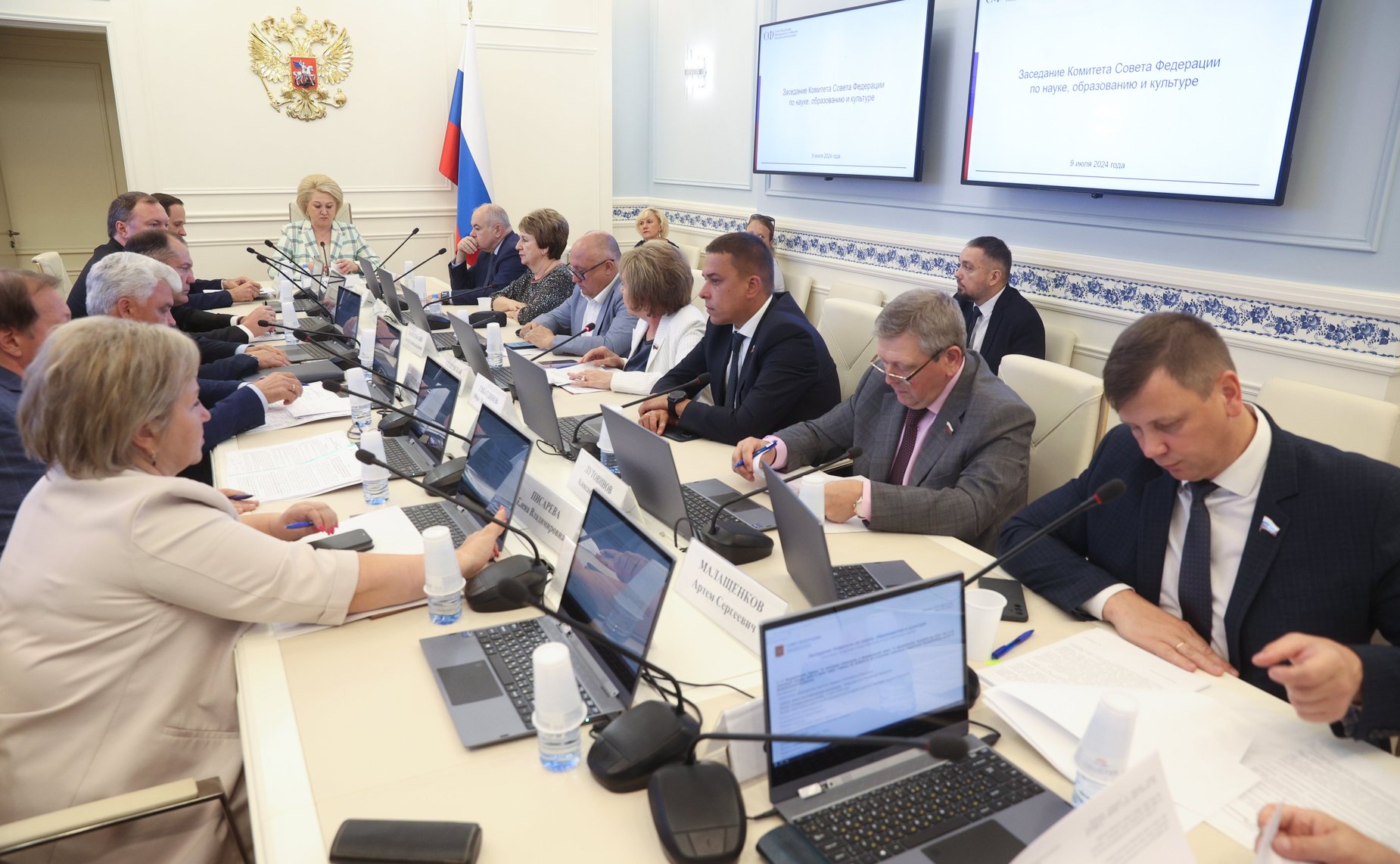 Заседание Комитета Совета Федерации по науке, образованию и культуре