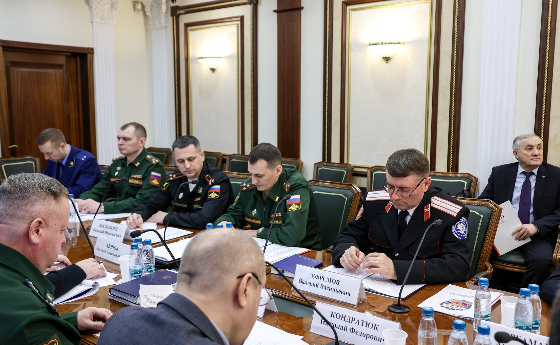 Круглый стол Комитета Совета Федерации по обороне и безопасности «Законодательное обеспечение несения российским казачеством государственной службы в условиях проведения специальной военной операции»