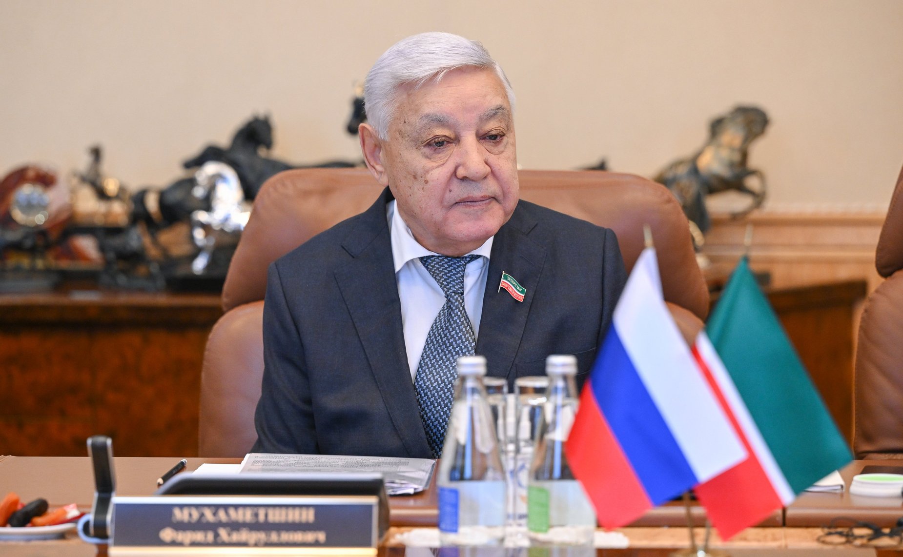 Встреча сенаторов с Раисом Республики Татарстан Рустамом Миннихановым