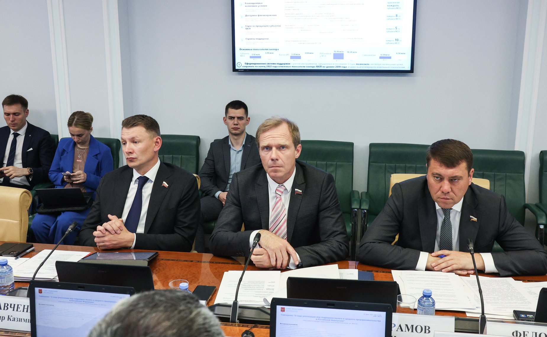 Совместное совещание комитетов СФ на тему: «Реализация мер поддержки малого и среднего предпринимательства»