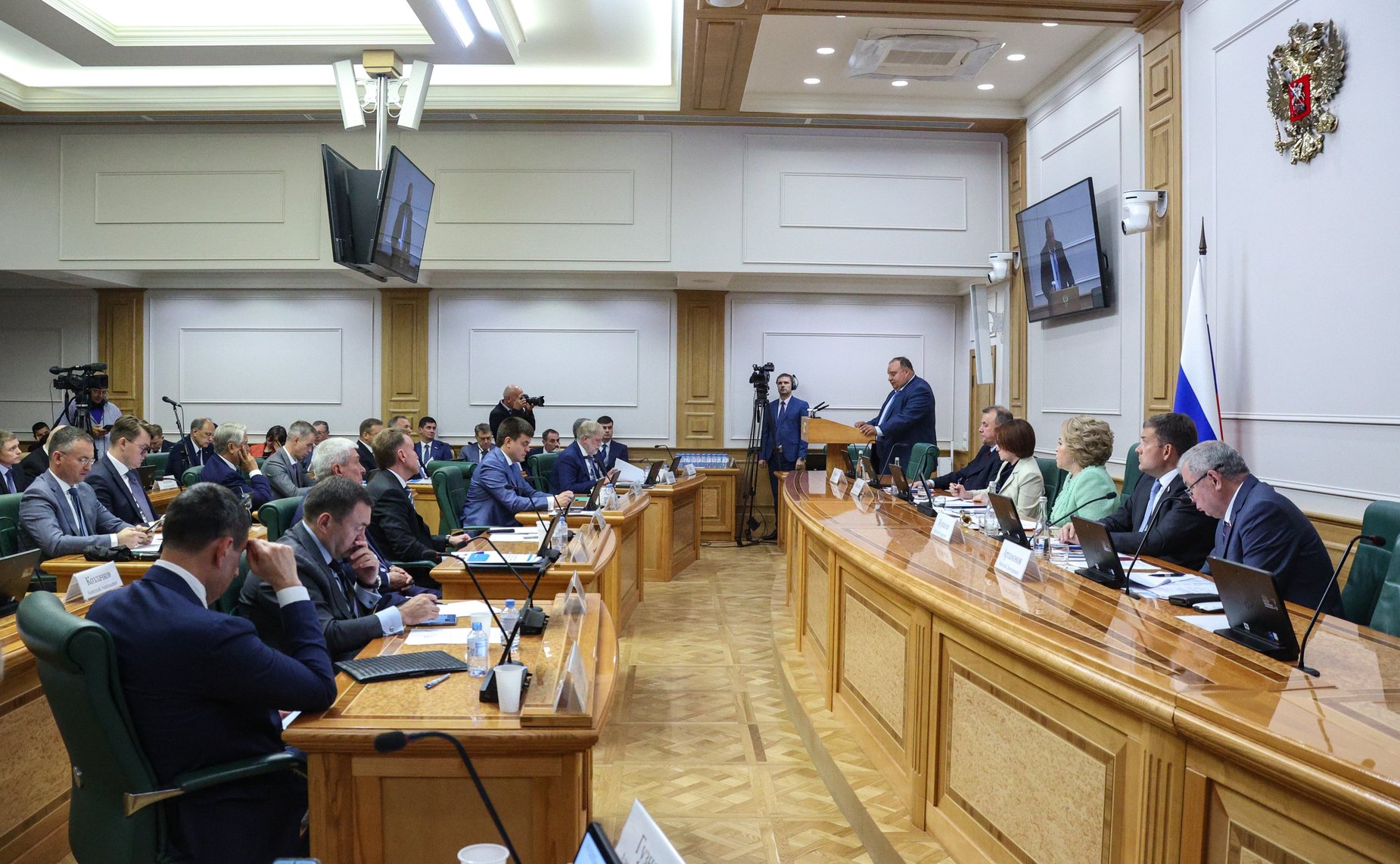 Заседание Совета по развитию финансового рынка при Совете Федерации
