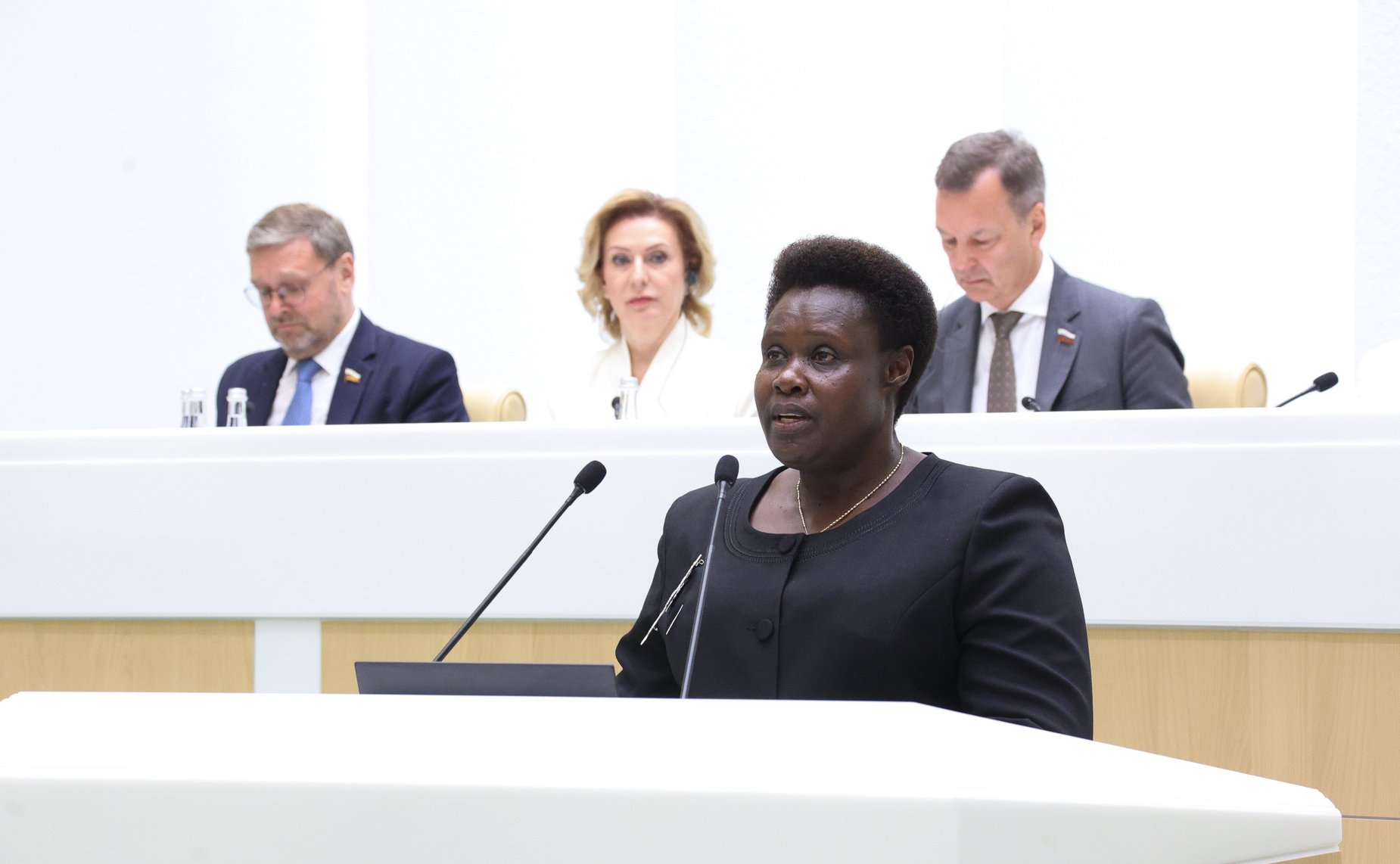 Вице-президент Республики Уганда Джессика Алупо