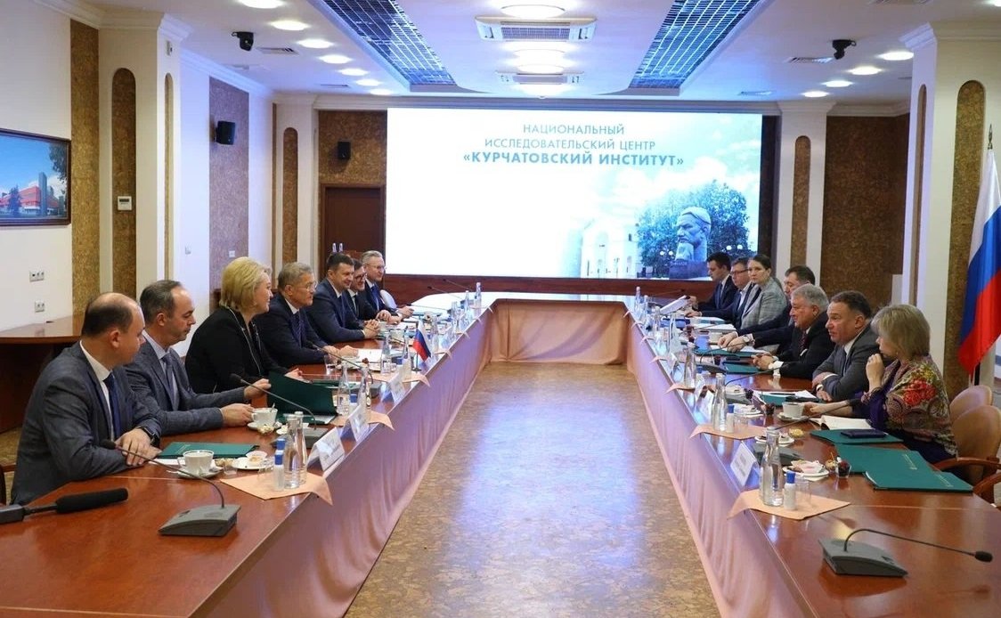 Лилия Гумерова приняла участие в церемонии подписания Соглашения о сотрудничестве между правительством Республики Башкортостан и НИЦ «Курчатовский институт»